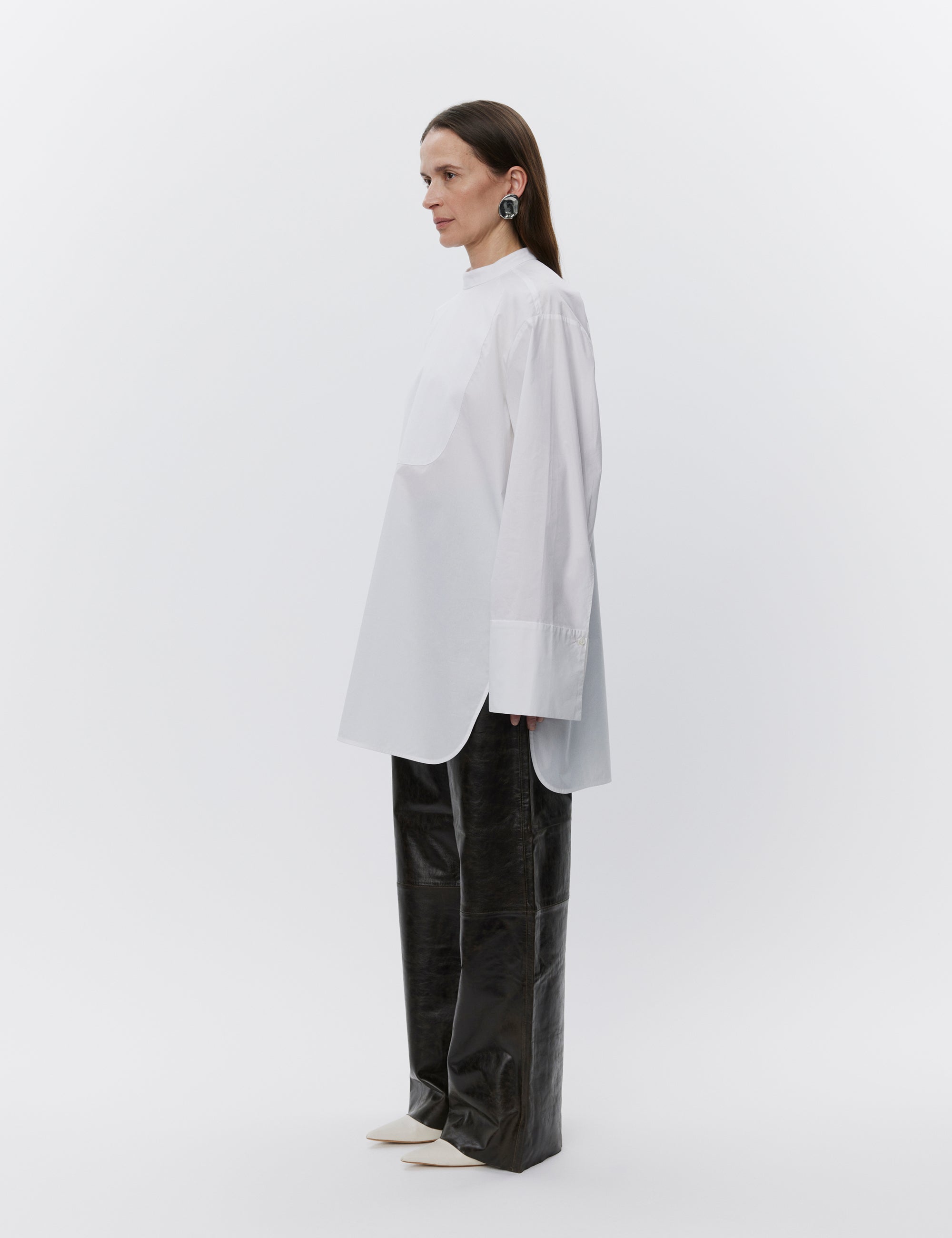 DAY Birger ét Mikkelsen Blaze - Solid Cotton RD Shirts & Blouses 110601 BRIGHT WHITE
