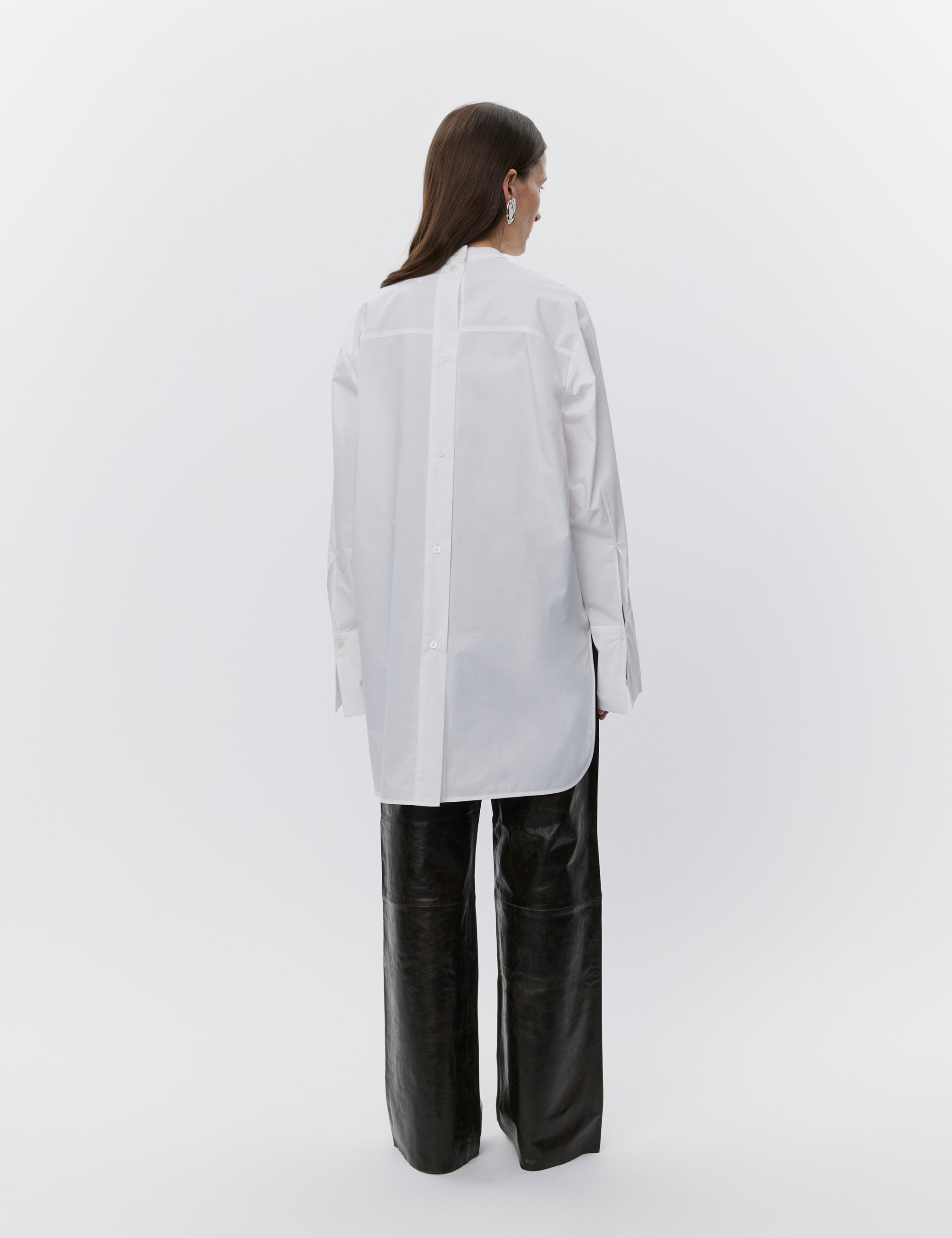 DAY Birger ét Mikkelsen Blaze - Solid Cotton RD Shirts & Blouses 110601 BRIGHT WHITE