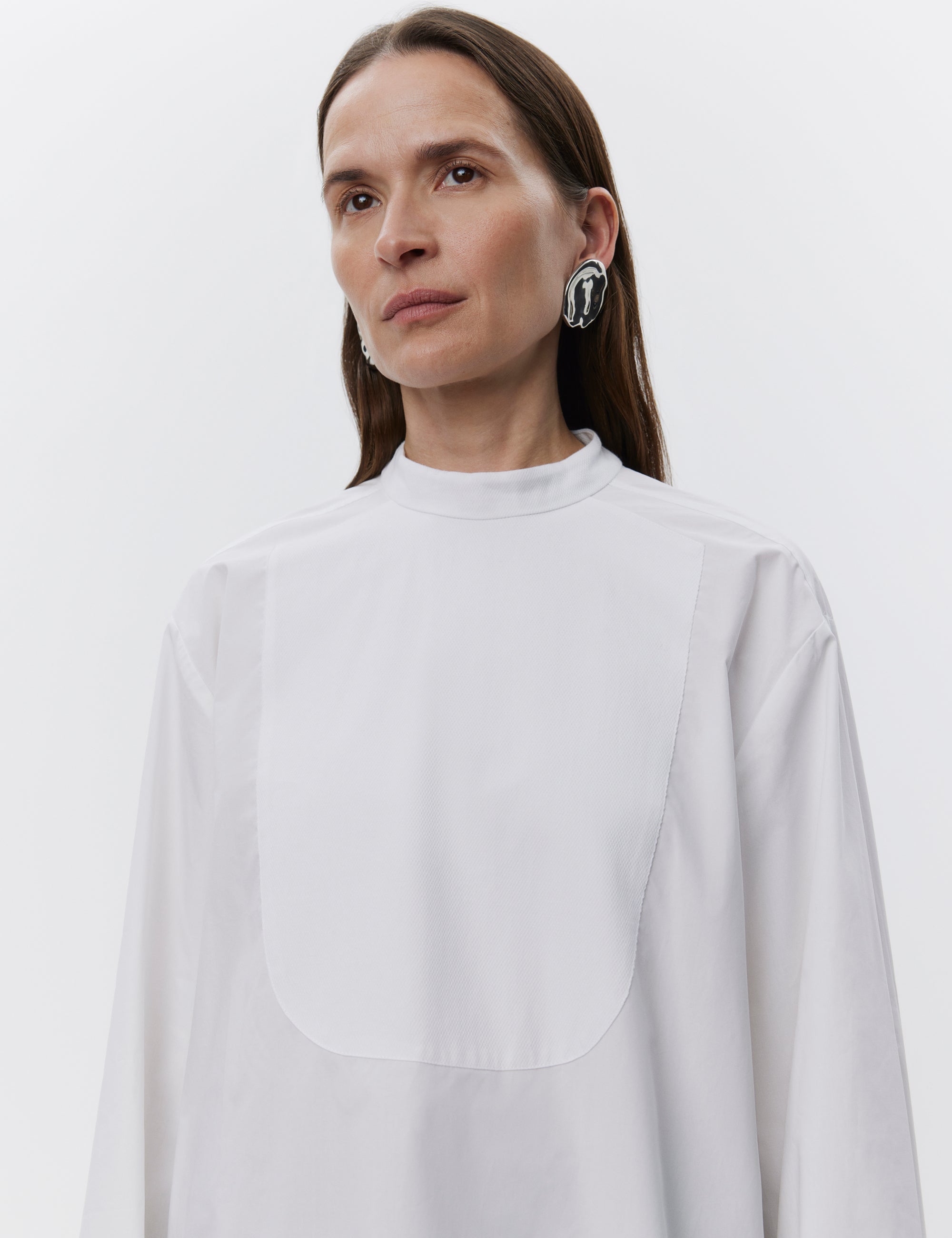 DAY Birger ét Mikkelsen Blaze - Solid Cotton RD Shirts & Blouses 110601 BRIGHT WHITE