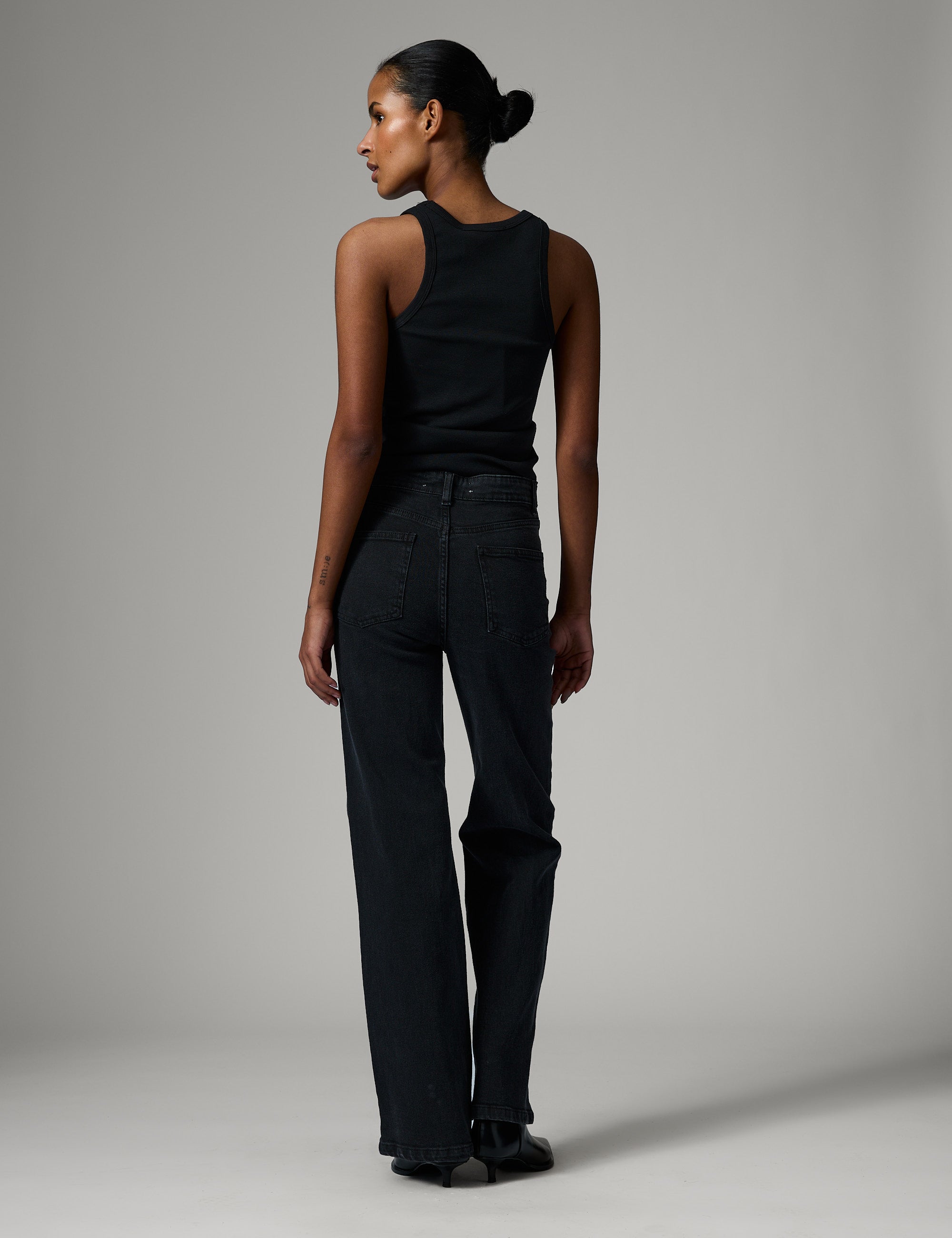 DAY Birger ét Mikkelsen Cai - Black Washed Denim Stretch Jeans 190303 Black