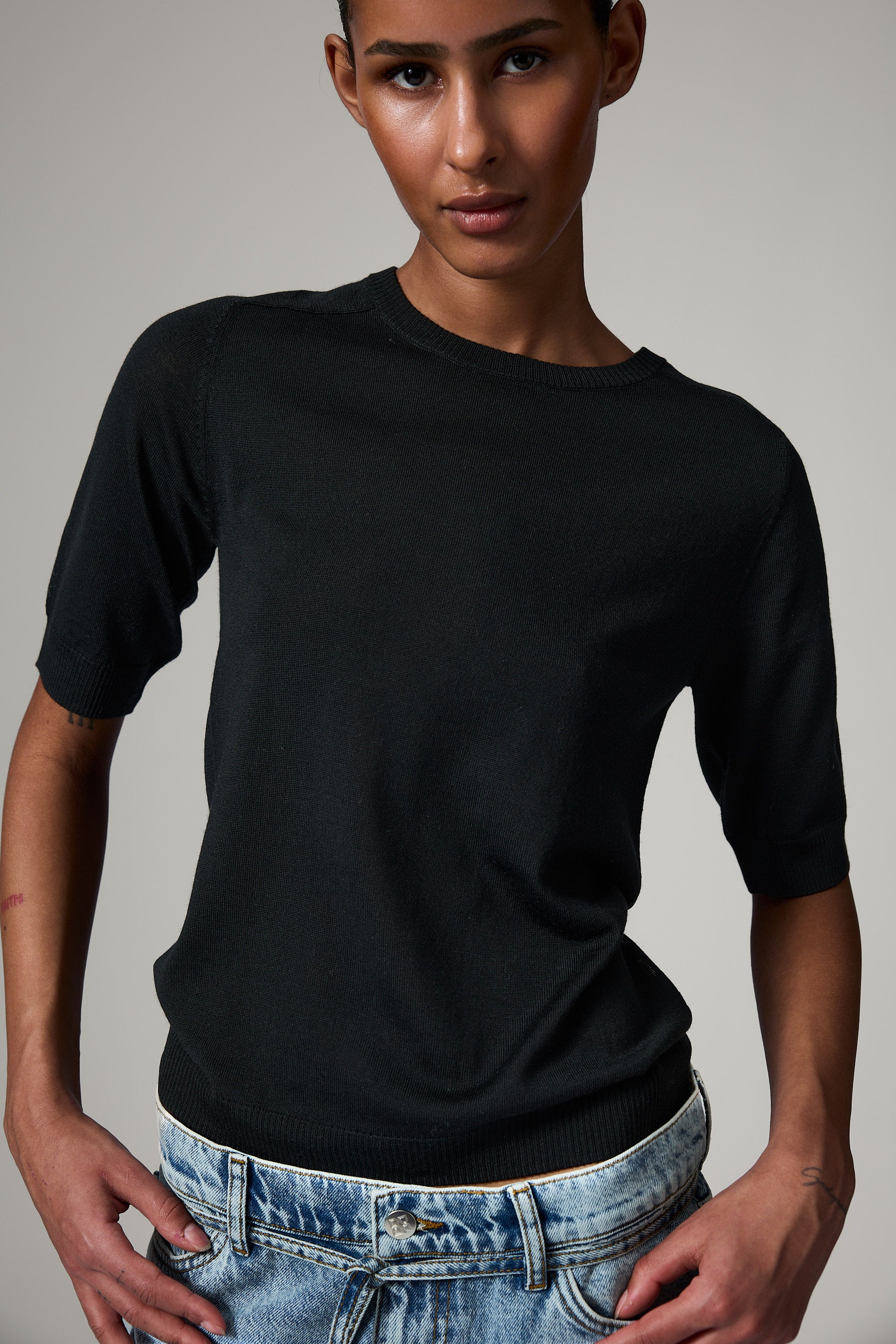 DAY Birger ét Mikkelsen Carolina - Daily Elements - Pullover Sweater 190303 Black