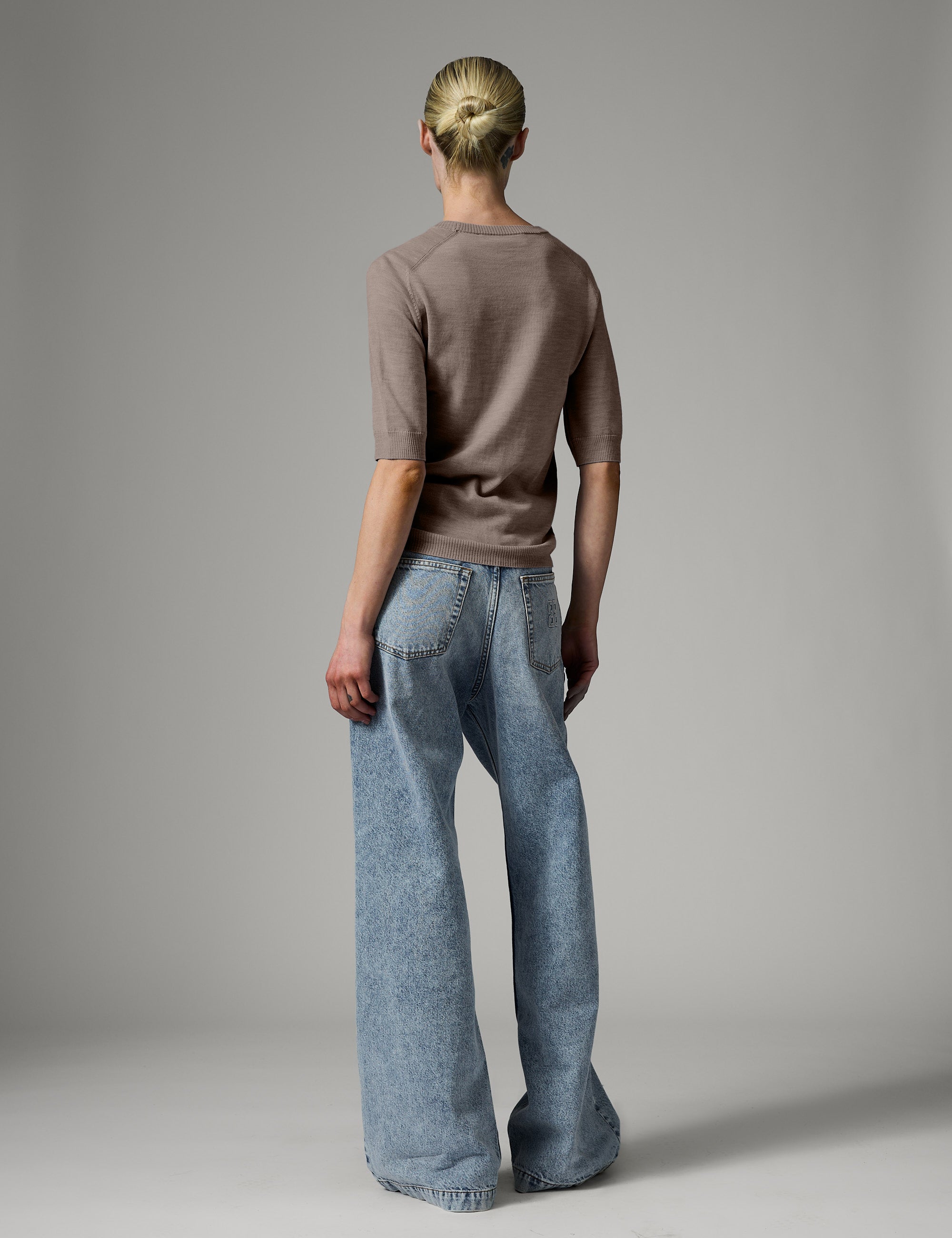 DAY Birger ét Mikkelsen Carolina - Daily Elements - Pullover Sweater 500189 LIGHT BROWN MELANGE