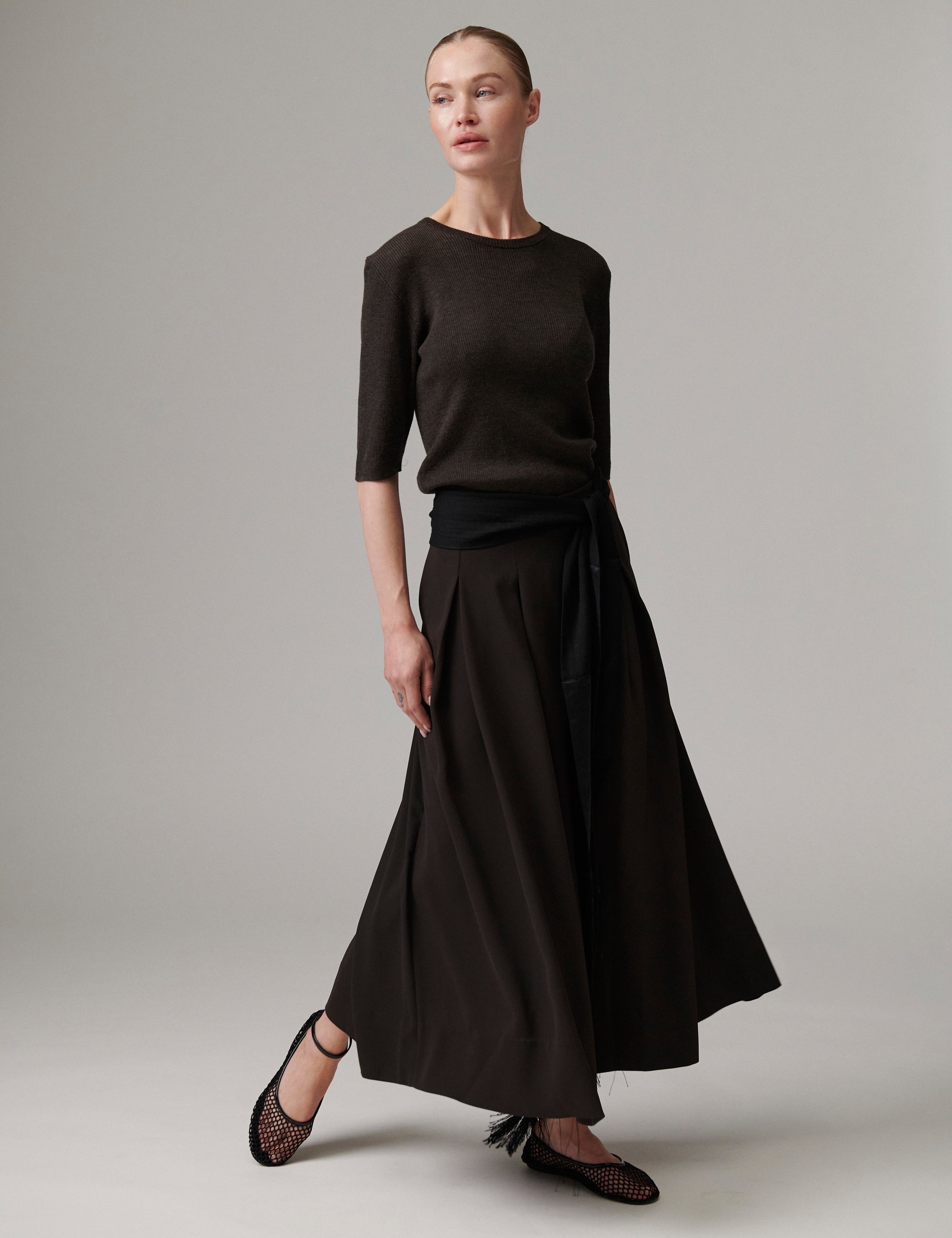 DAY Birger ét Mikkelsen Chai - Classic Gabardine - Nederdel Skirt 191018 Ganache