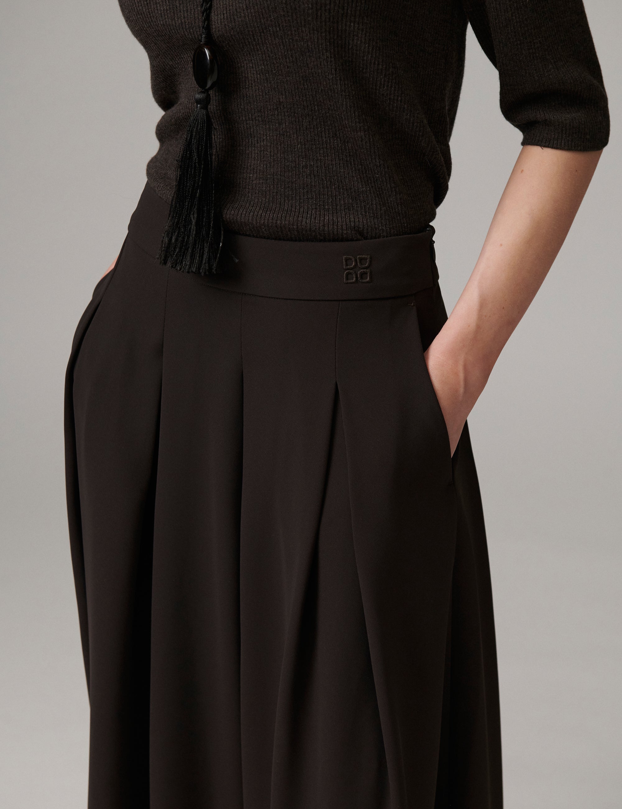 DAY Birger ét Mikkelsen Chai - Classic Gabardine - Nederdel Skirt 191018 Ganache