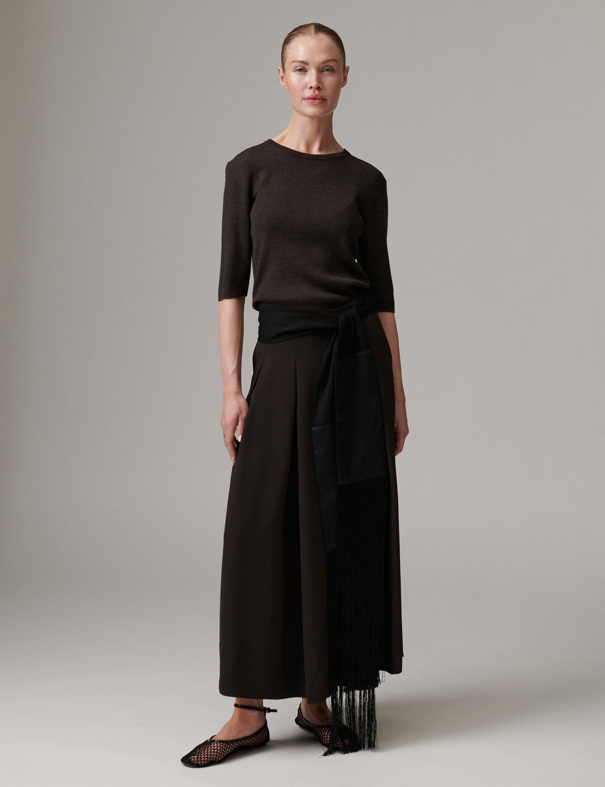 DAY Birger ét Mikkelsen Chai - Classic Gabardine - Nederdel Skirt 191018 Ganache