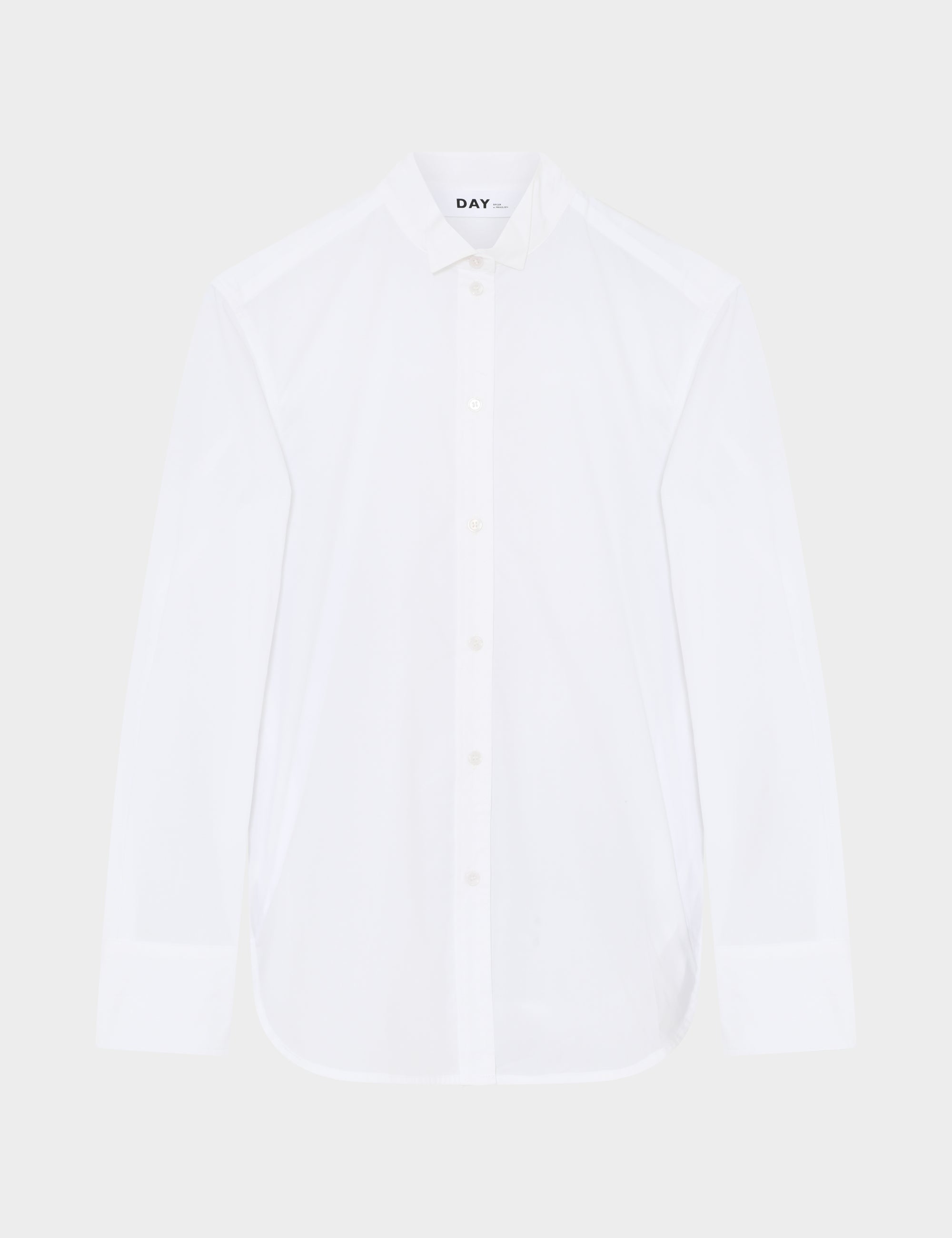 DAY Birger ét Mikkelsen Chen - Solid Cotton Shirts & Blouses 110601 BRIGHT WHITE