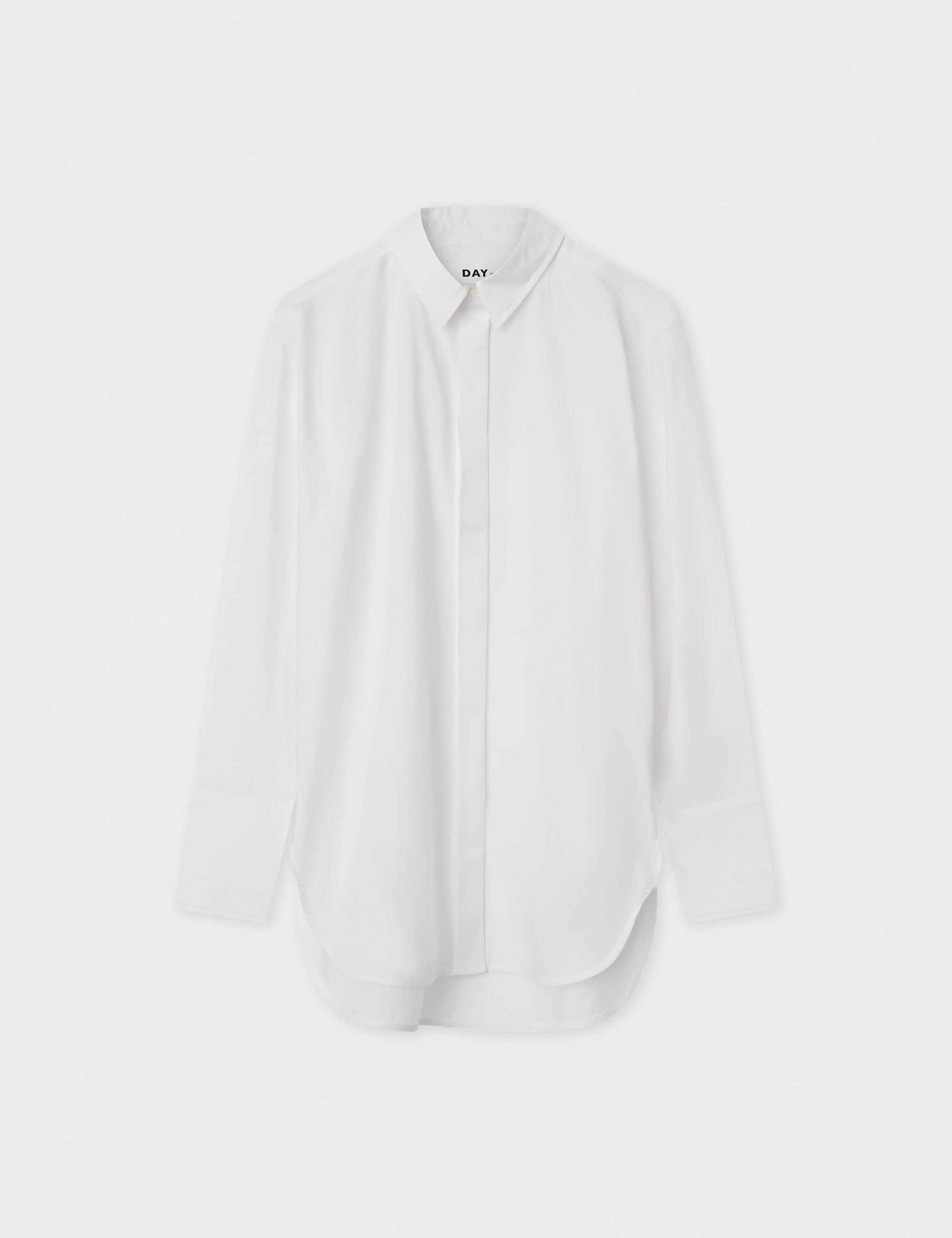 DAY Birger ét Mikkelsen Christiane - Solid Cotton RD Shirts & Blouses 110601 Bright White