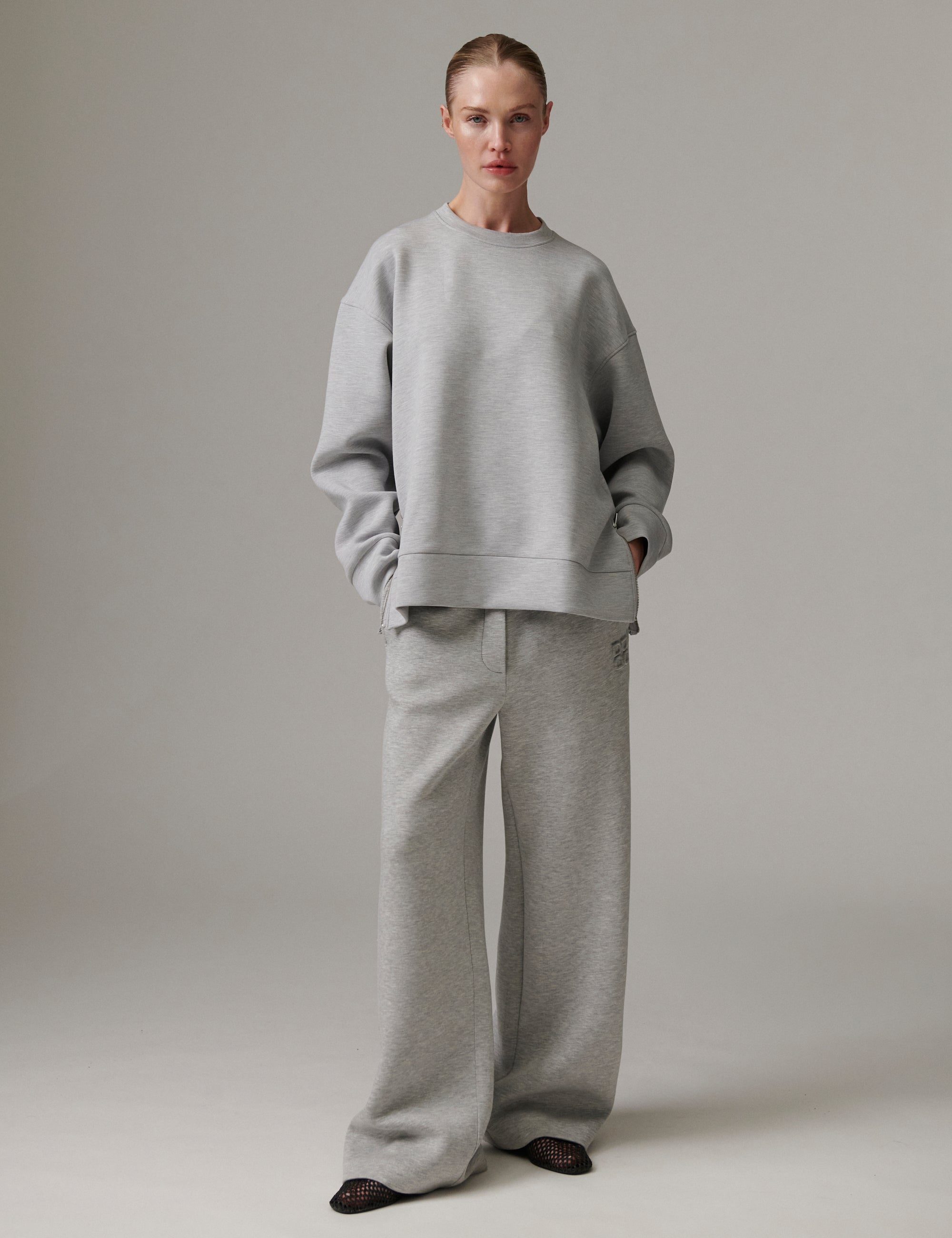 DAY Birger ét Mikkelsen DAYCrewa - Scuba - Sweatshirt Sweatshirt 500056 Grey Melange