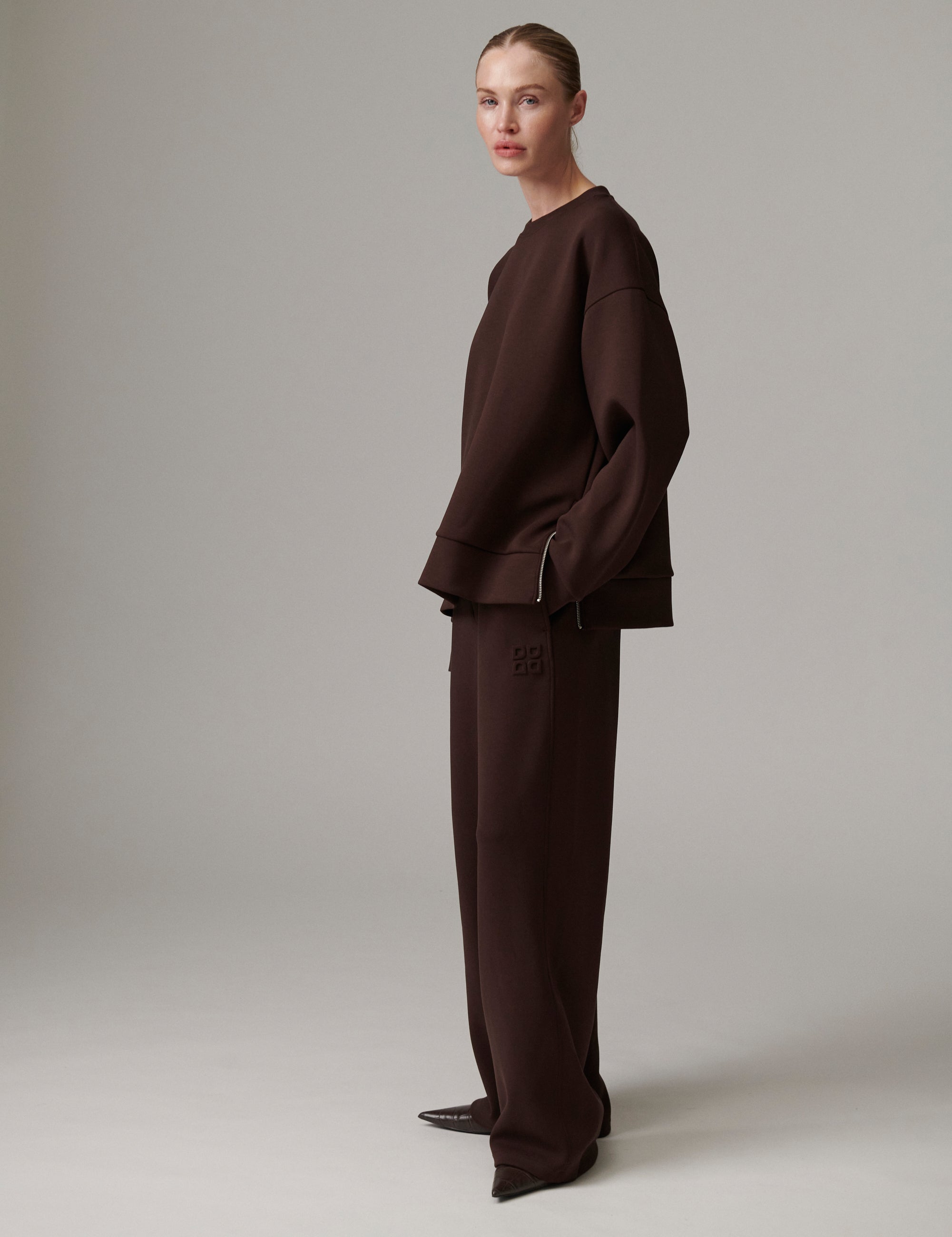 DAY Birger ét Mikkelsen DAYDaniela - Scuba - Sweatpants Bukser 190915 Coffee Bean