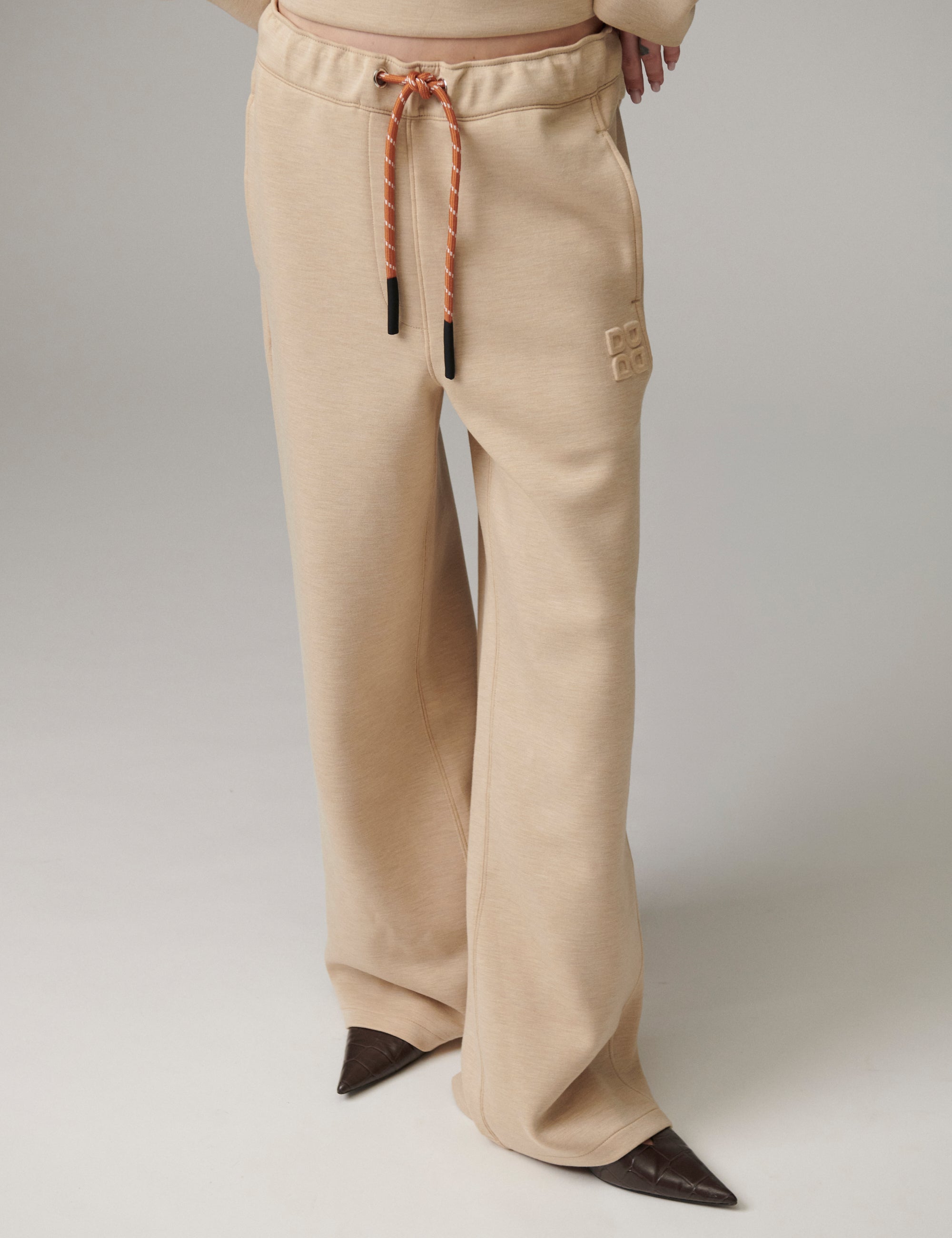 DAY Birger ét Mikkelsen DAYDaniela - Scuba - Sweatpants Bukser 500001 Beige Melange