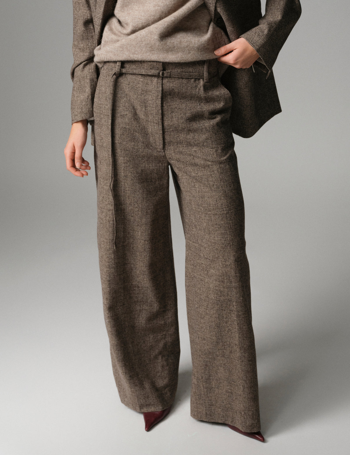 DAY Birger ét Mikkelsen DAYElina - Tartan - Bukser Bukser 900011 Brown Check
