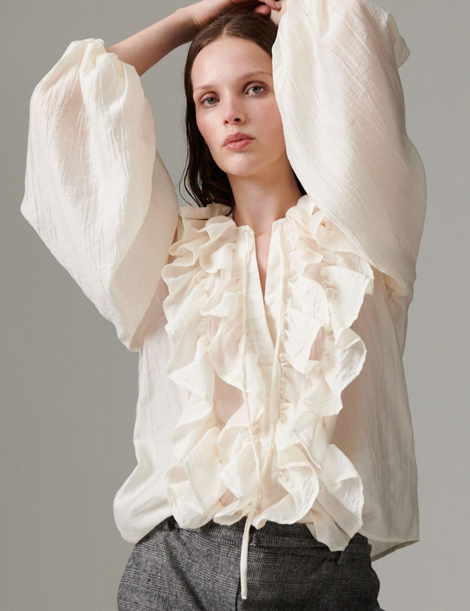 DAY Birger ét Mikkelsen DAYFrey - Tencilly - Bluse Bluse 110605 Jet Stream