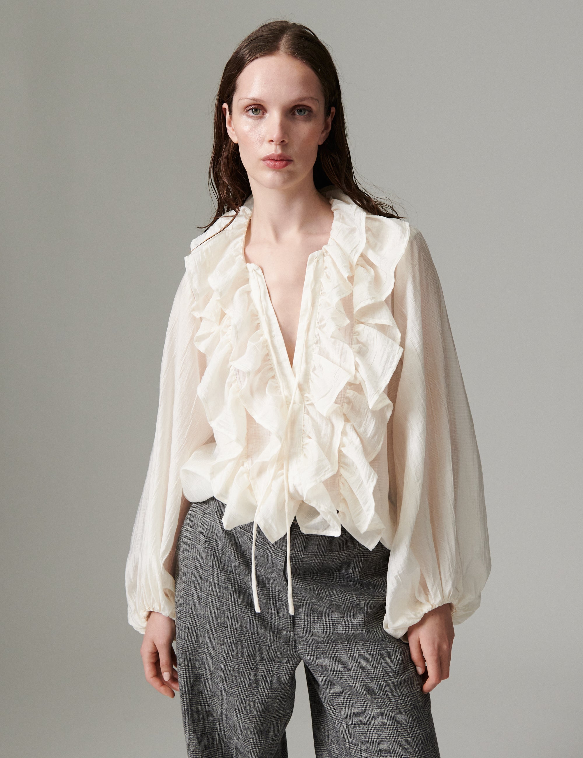DAY Birger ét Mikkelsen DAYFrey - Tencilly - Bluse Bluse 110605 Jet Stream