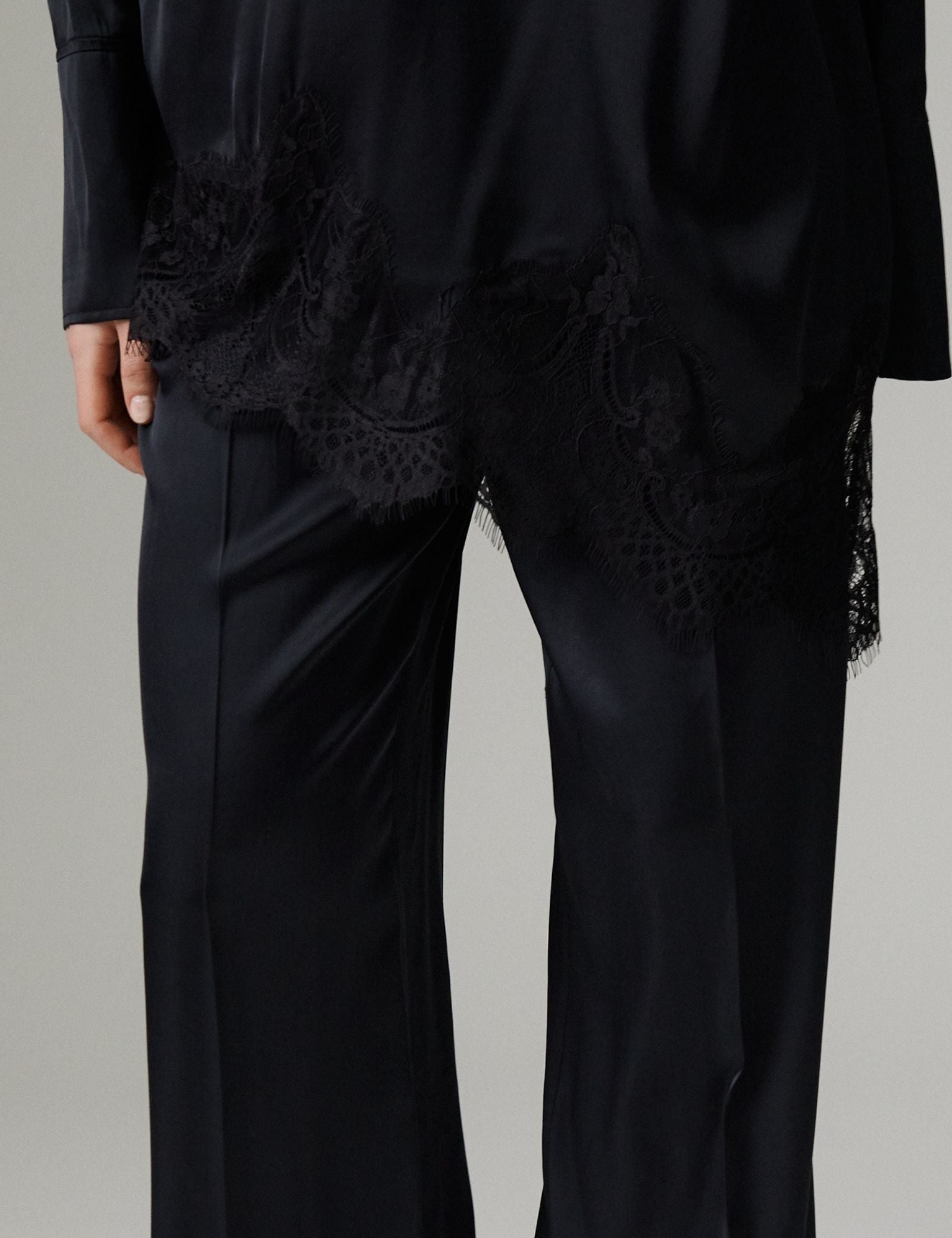 DAY Birger ét Mikkelsen DAYLila - Fluid Viscose - Bluse Bluse 190303 Black