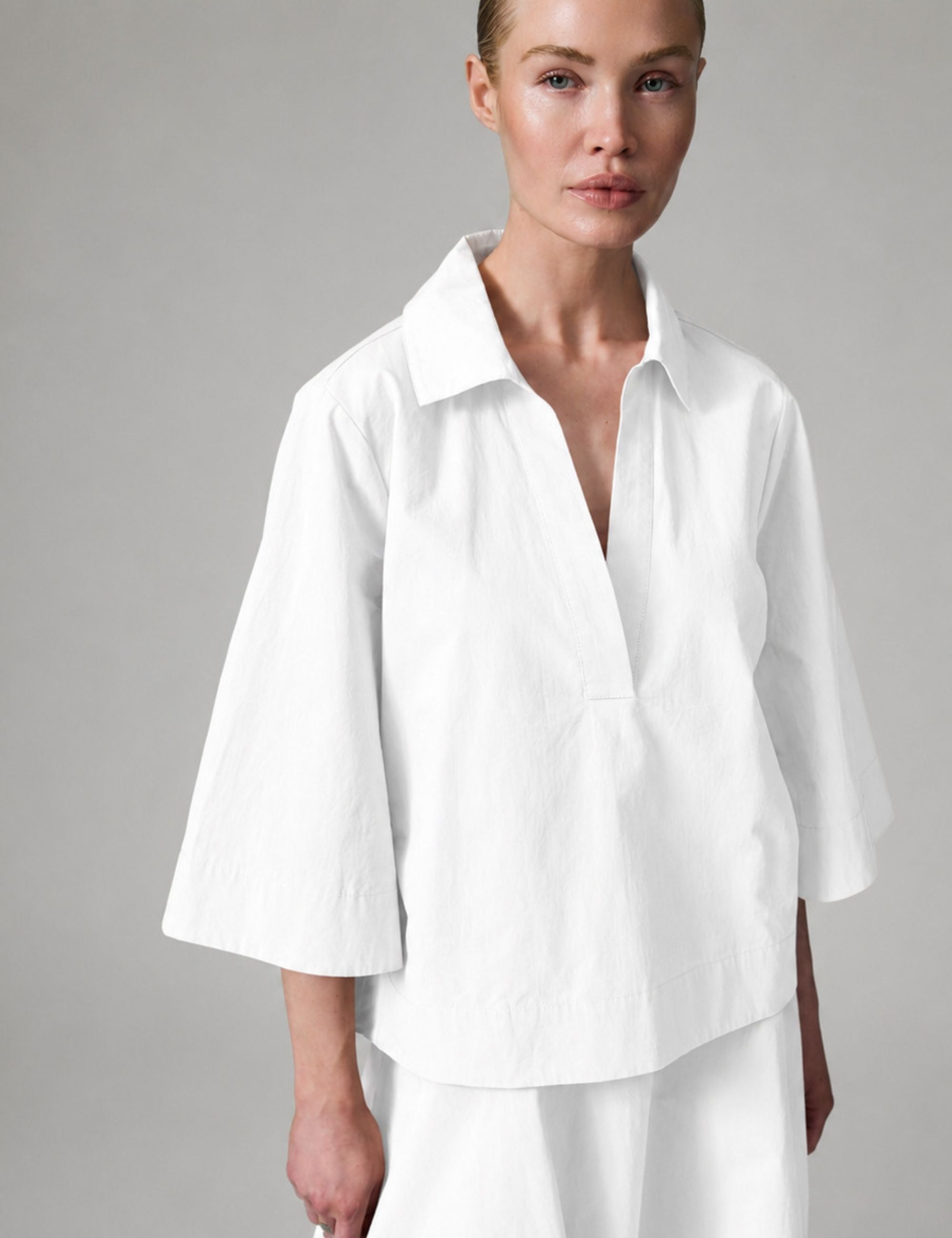 DAY Birger ét Mikkelsen DAYLuma- Cottaline - Bluse Bluse 114001 Brilliant White