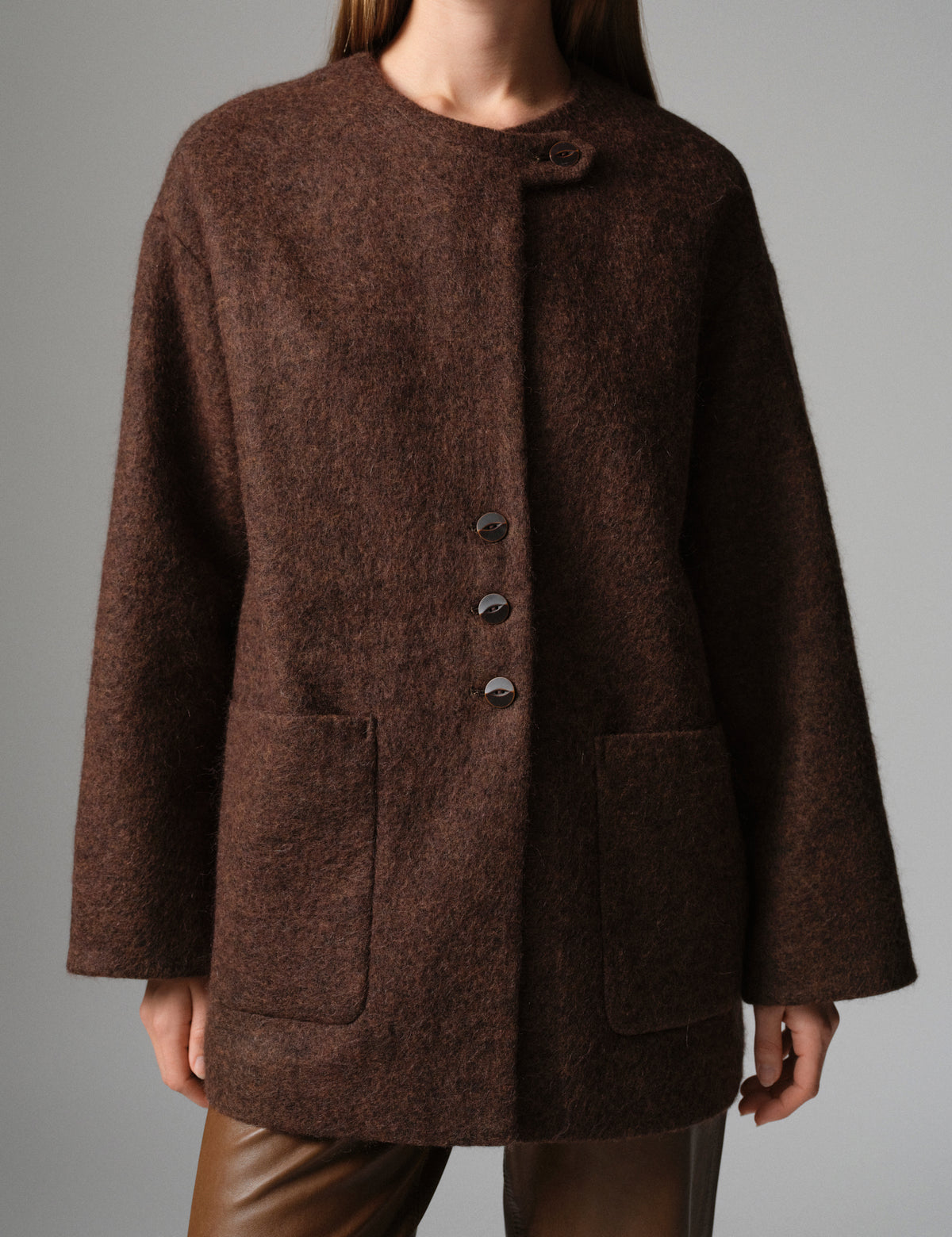 DAY Birger ét Mikkelsen DAYMille - Mohair Wool - Jakke Jakke 191018 Ganache