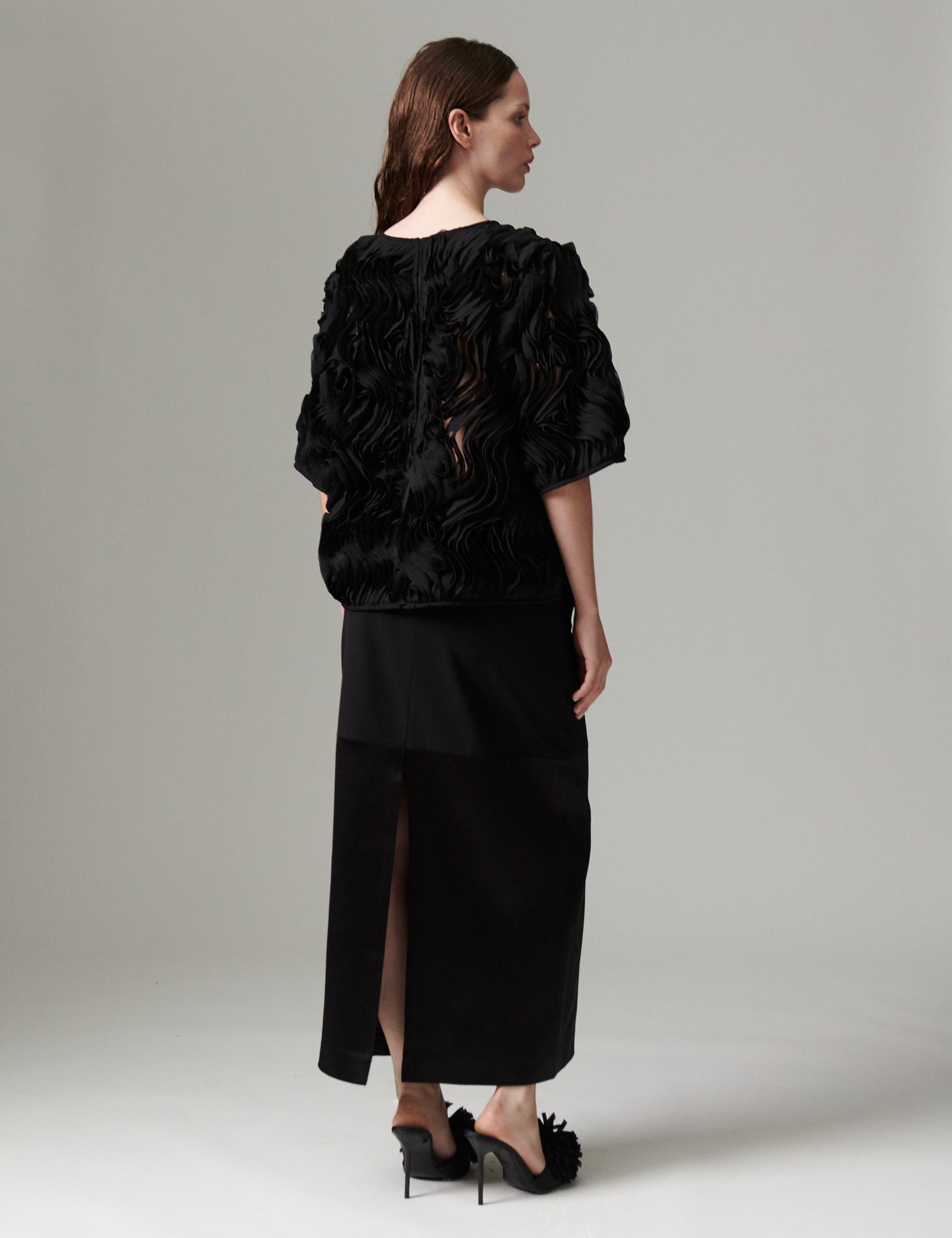 DAY Birger ét Mikkelsen DAYPencil - Worsted - Nederdel Skirt 190303 Black