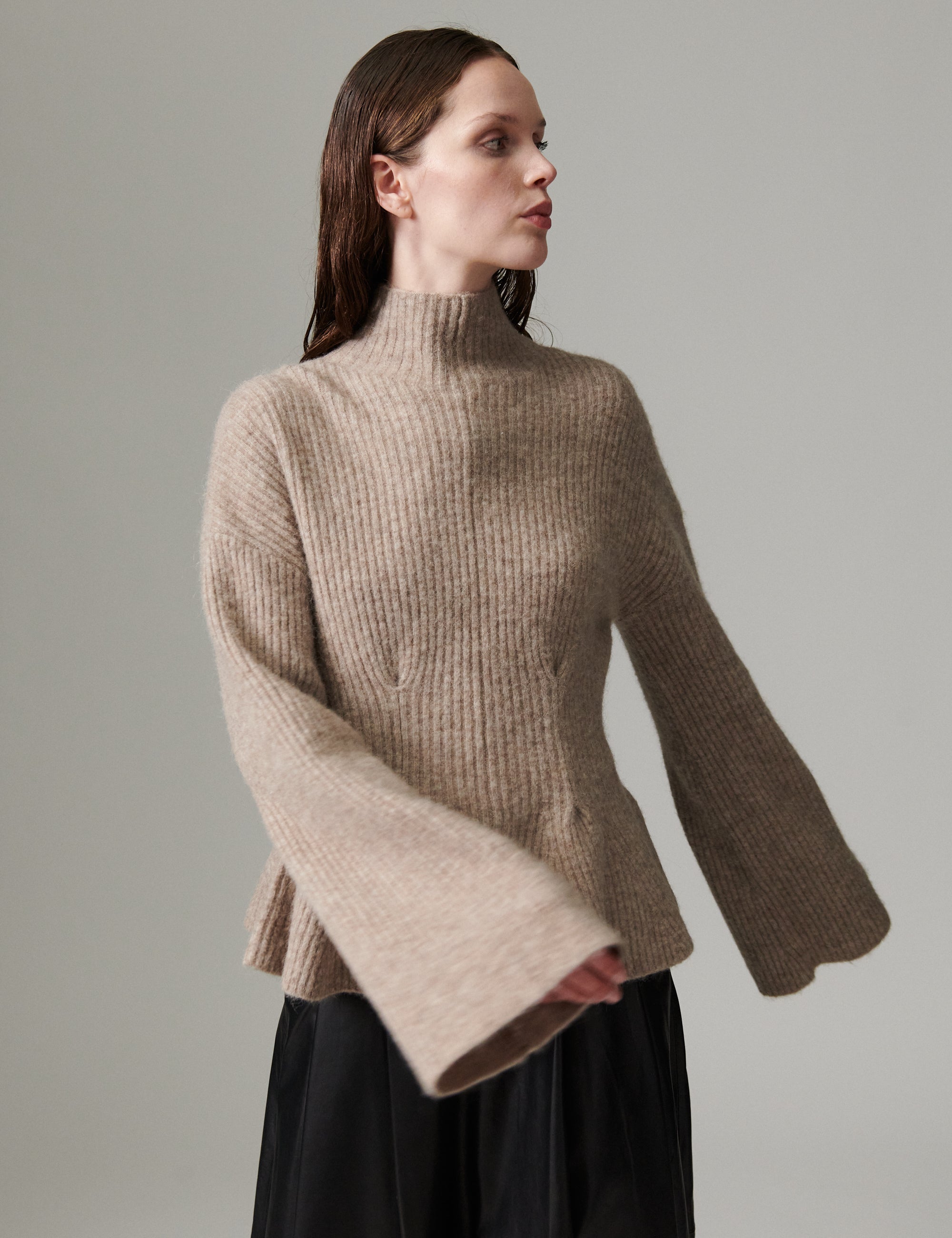 DAY Birger ét Mikkelsen DAYPepluma - Cozy Days Sweater 171105 Roasted Cashew