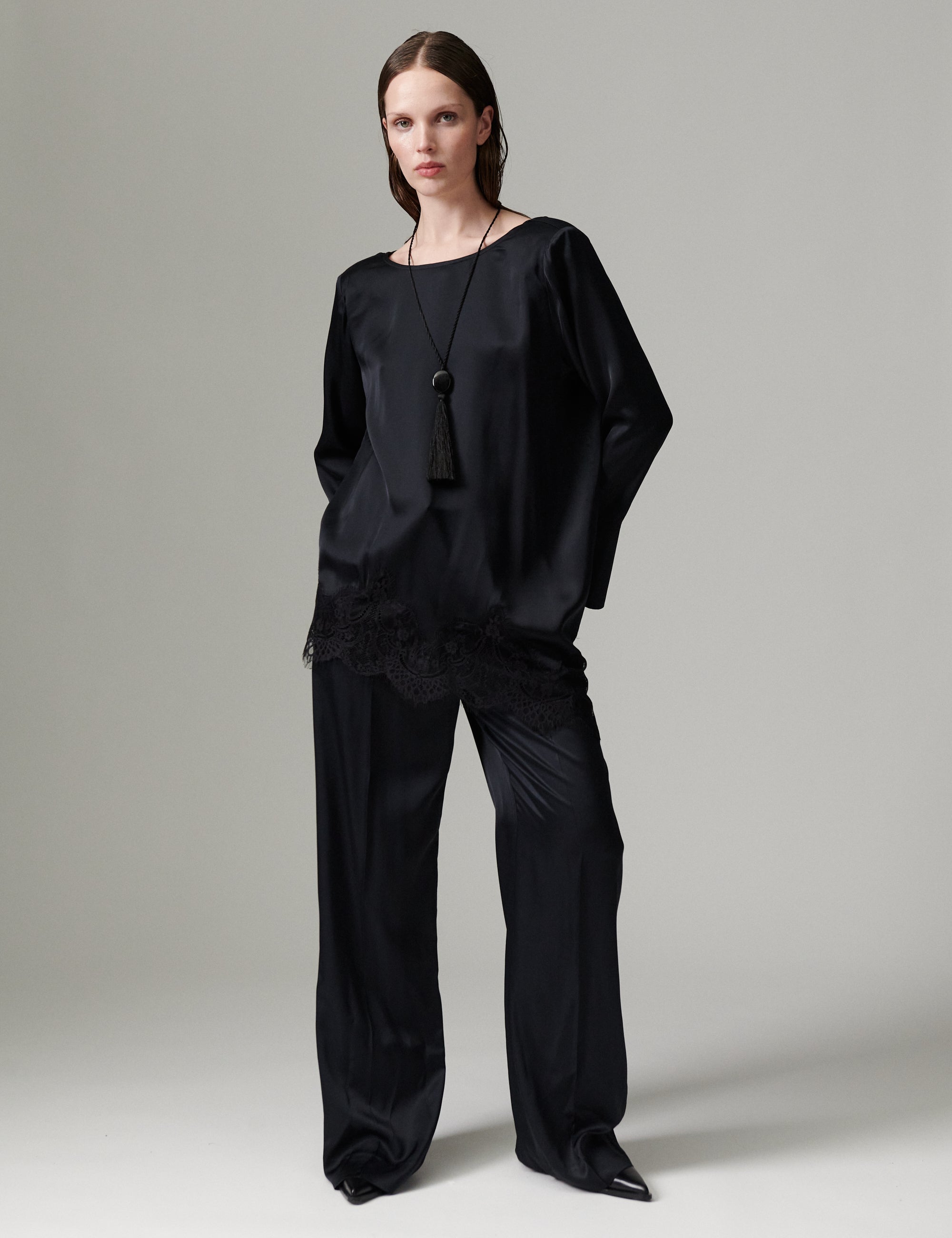 DAY Birger ét Mikkelsen DAYPhoebe - Fluid Viscose - Bukser Bukser 190303 Black
