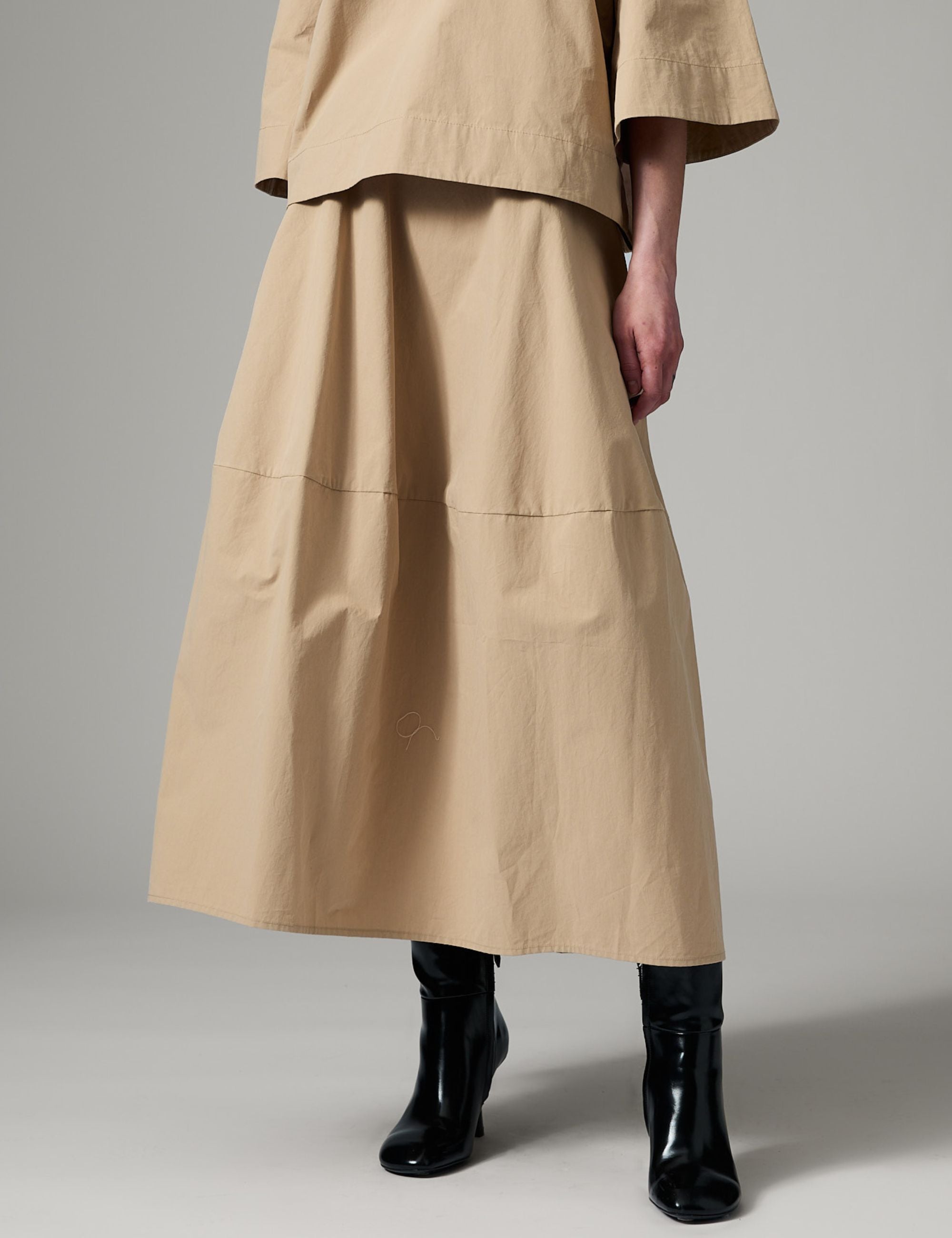 DAY Birger ét Mikkelsen DAYPipa- Cottaline - Kjole Skirt 500124 TAUPE