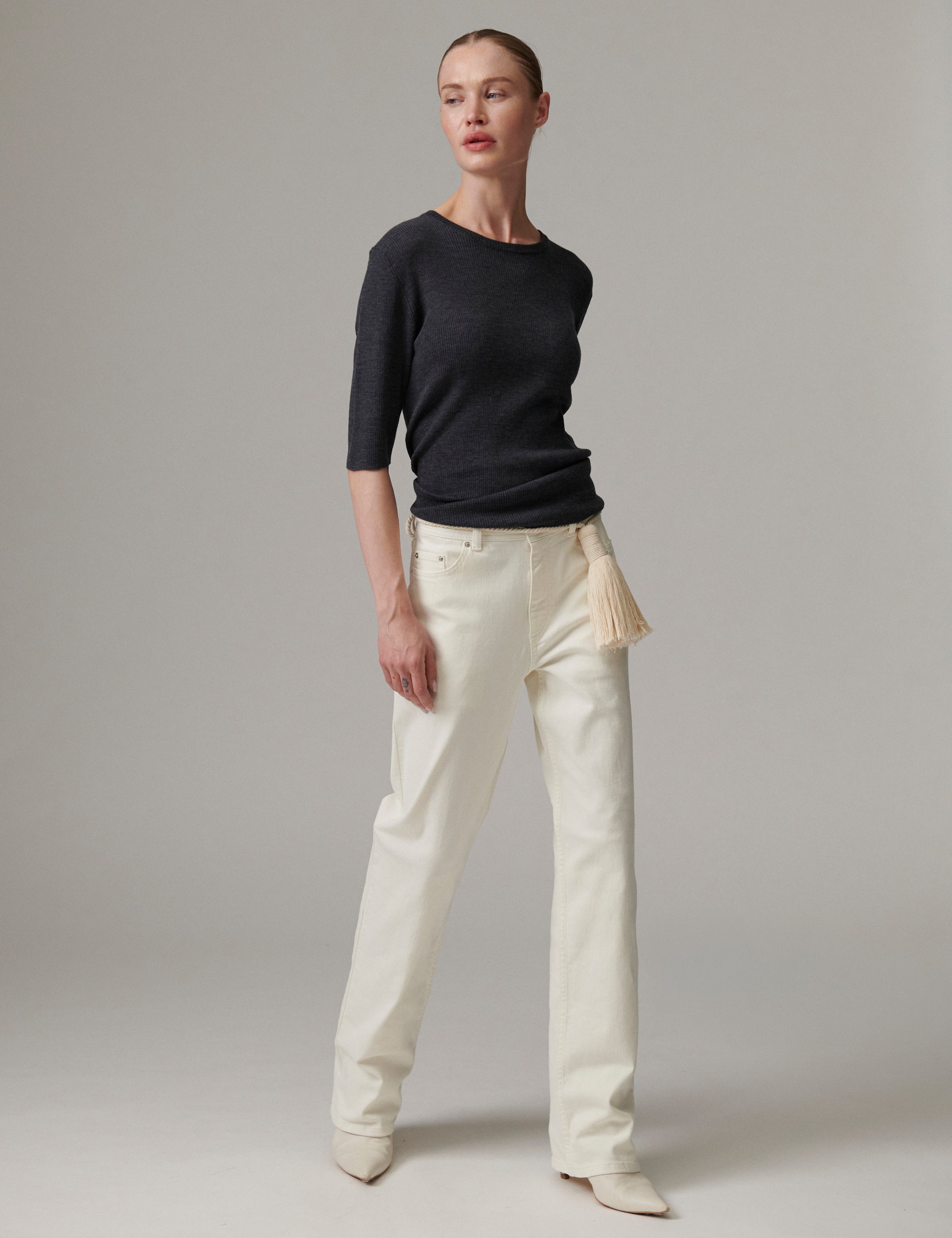 DAY Birger ét Mikkelsen DAYRiven - Soft Denim Structure Jeans 01022 Jet Stream