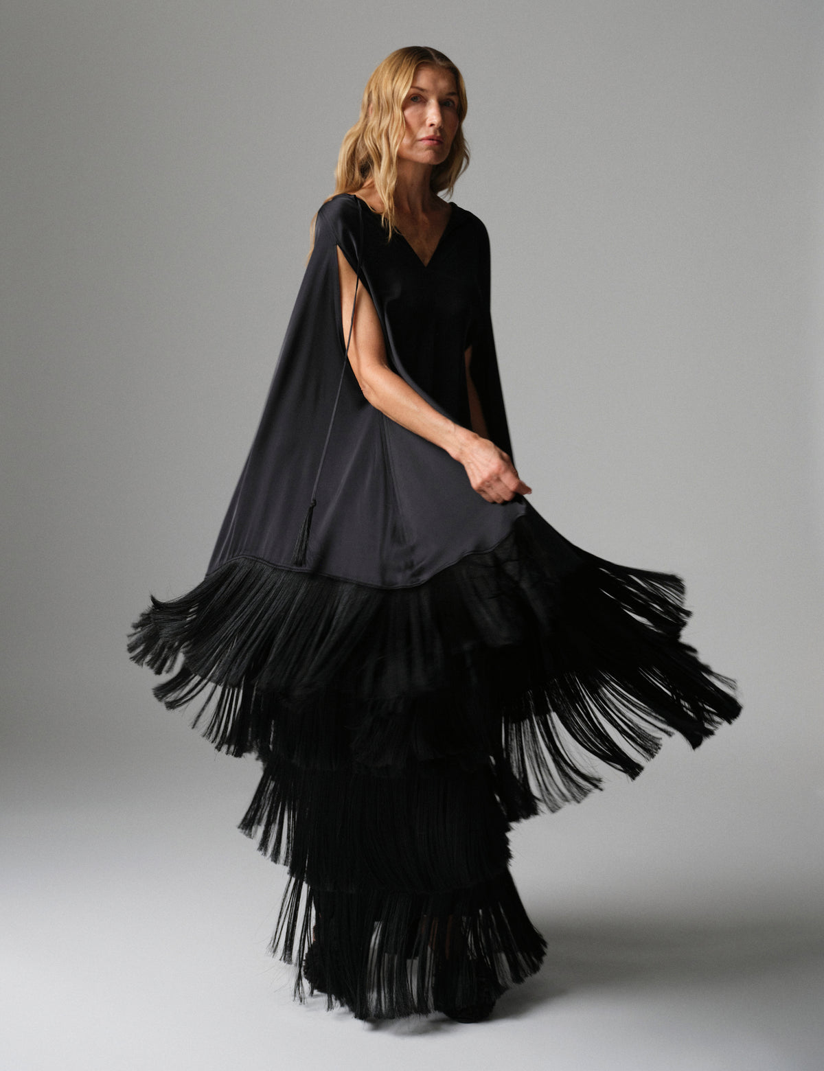 DAY Birger ét Mikkelsen DAYSaxon - Fluid Viscose - Kappe Kappe 190303 Black