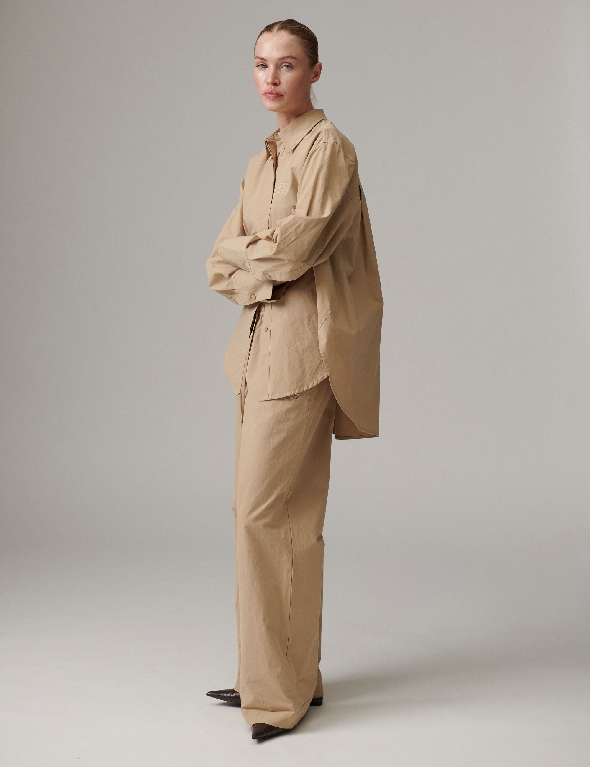 DAY Birger ét Mikkelsen DAYZoe - Cottaline Bluse 500124 TAUPE