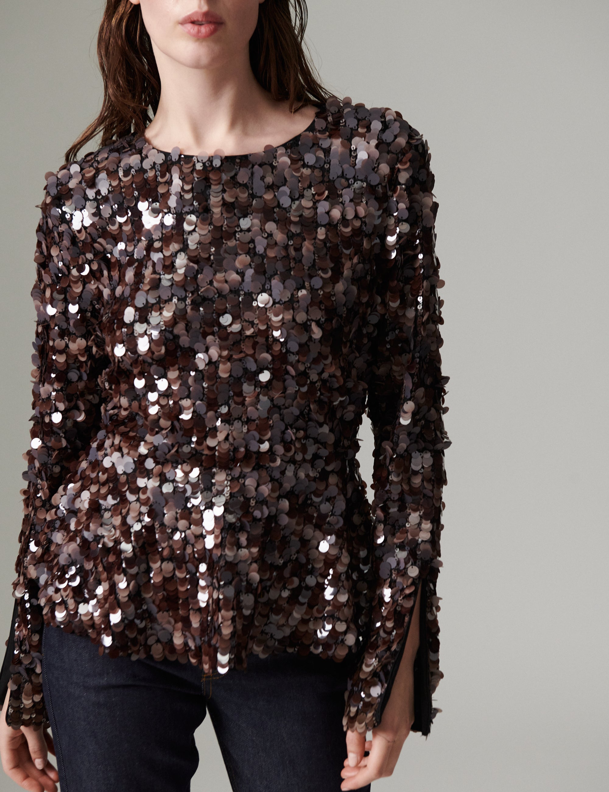 DAY Birger ét Mikkelsen DAYZola - Shimmy - Bluse Bluse 191018 Ganache