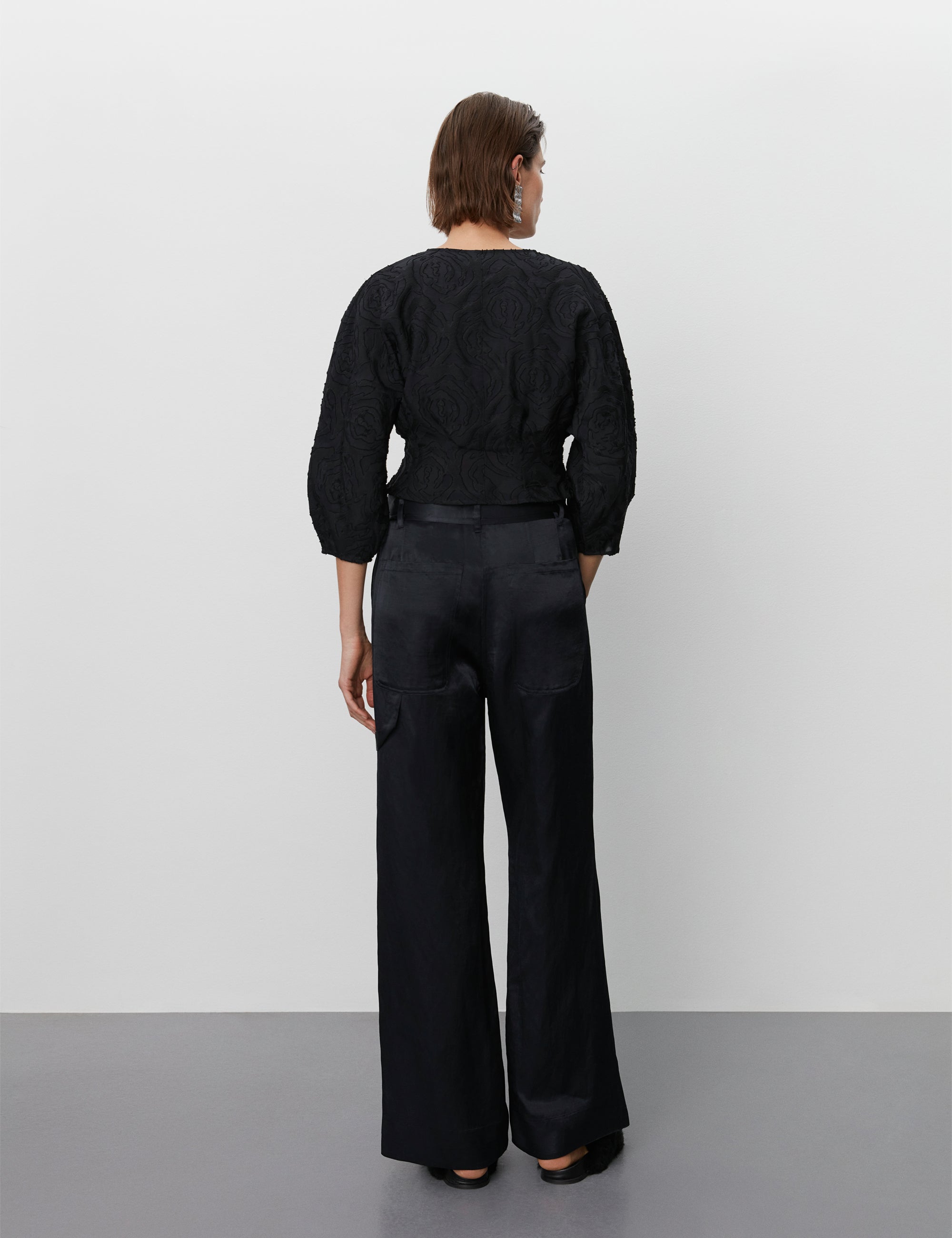 DAY Birger ét Mikkelsen David - High Shine Blend RD Bukser 190303 BLACK