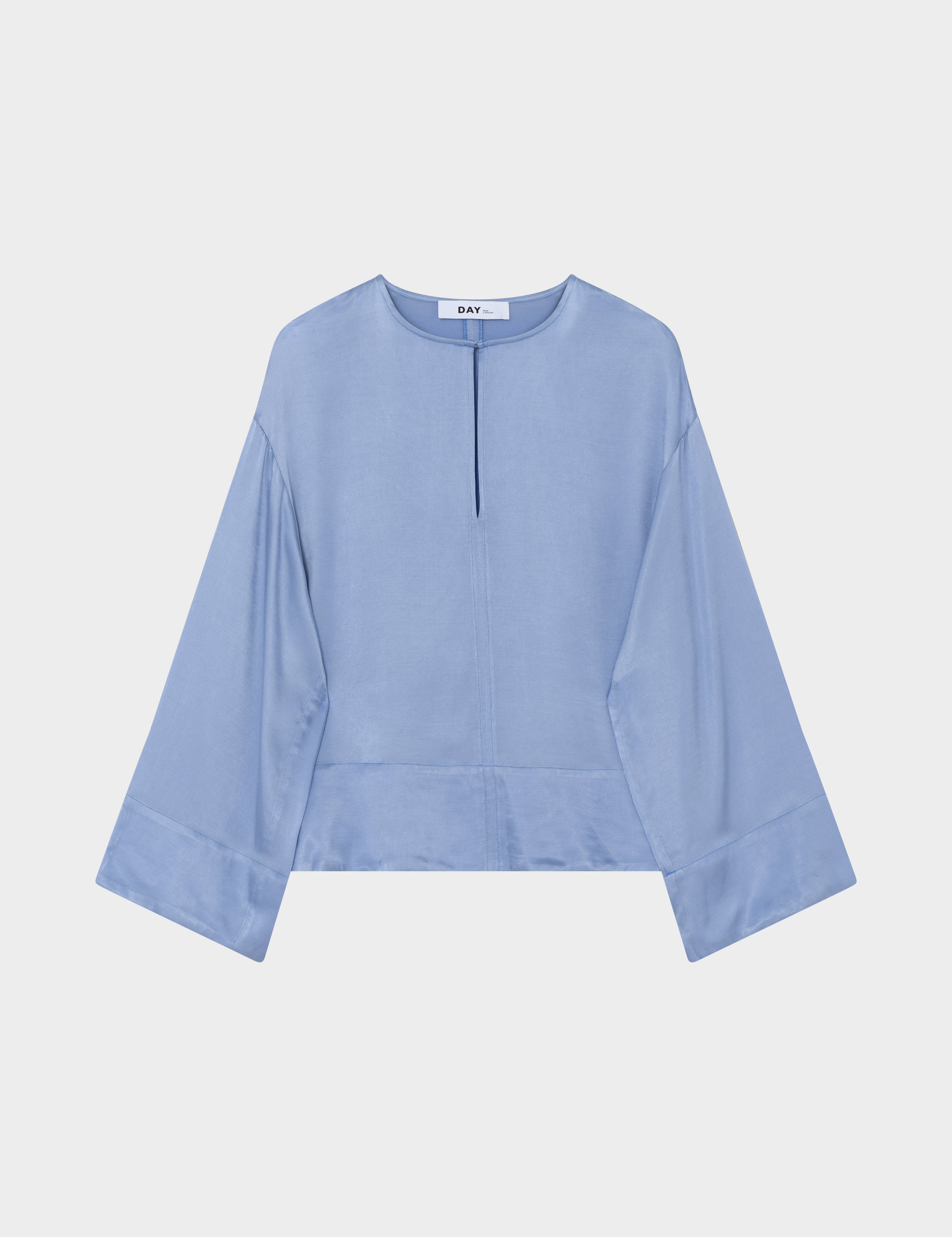 DAY Birger ét Mikkelsen Davies - Silky Touch Shirts & Blouses 163922 BRUNNERA BLUE