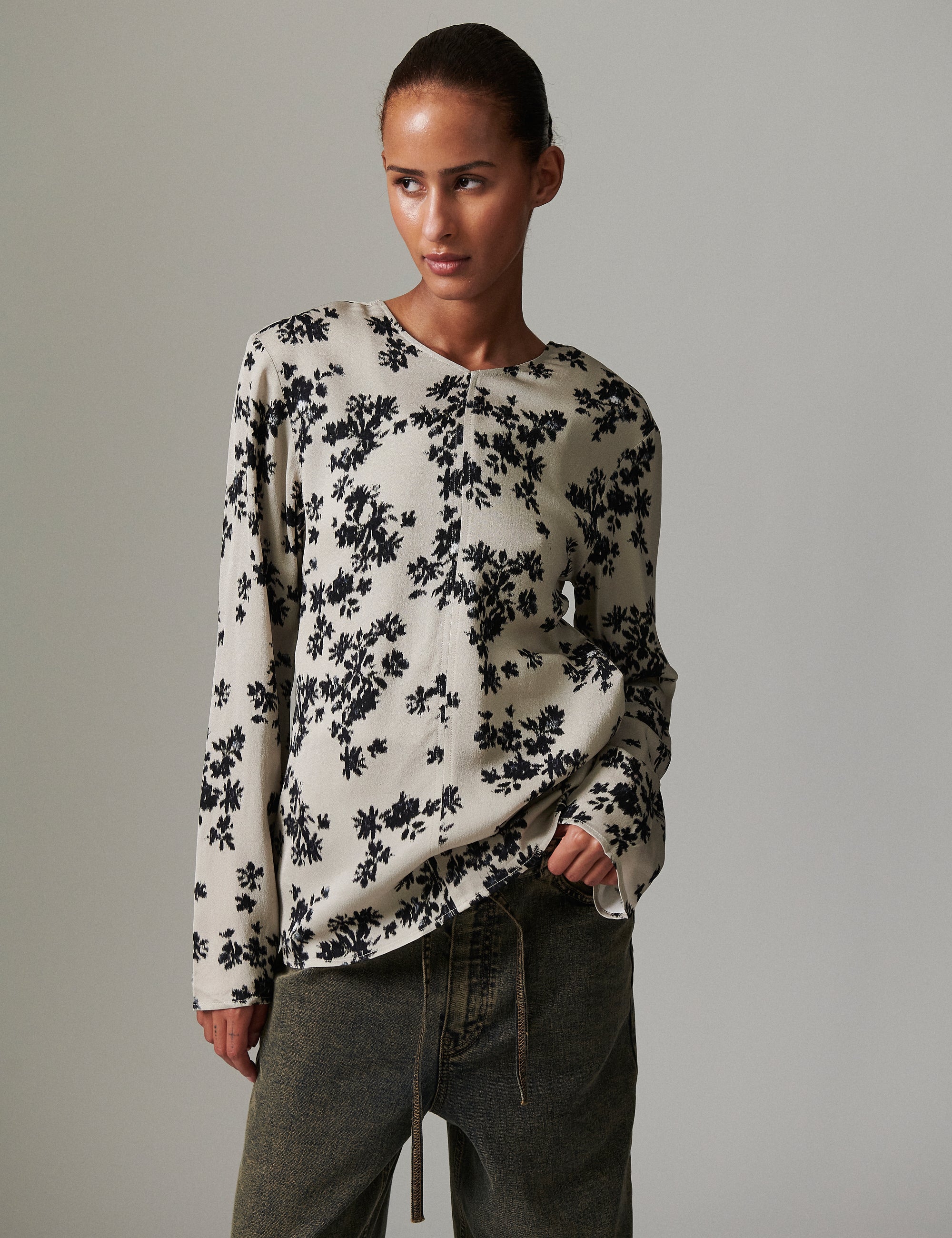 DAY Birger ét Mikkelsen Davies - Stretched floral Shirts & Blouses 500156 STRETCHED FLORAL