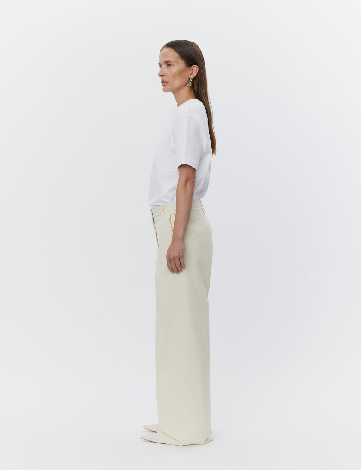 DAY Birger ét Mikkelsen Drew - Heavy Jersey Tops & T-Shirts 110601 Bright White