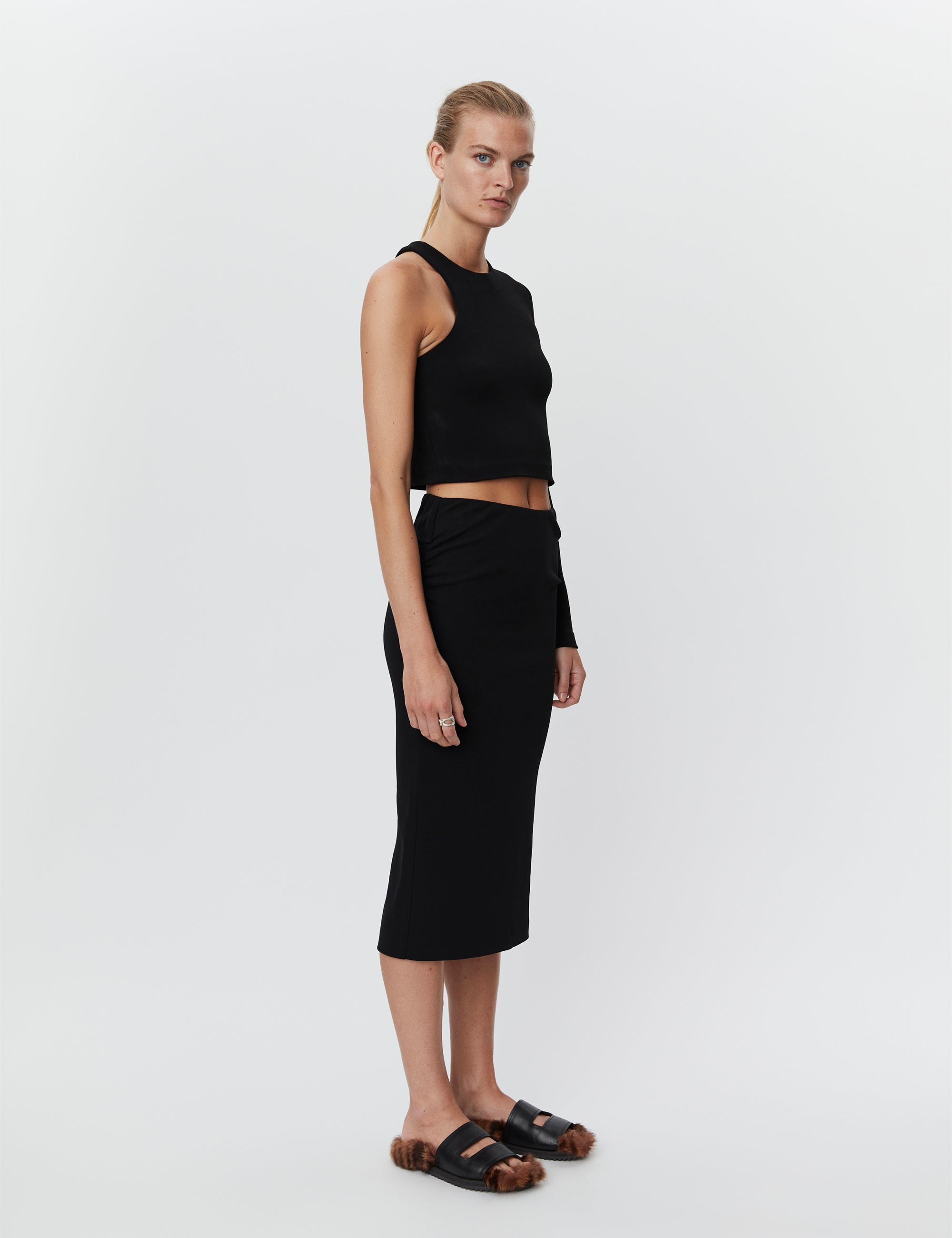DAY Birger ét Mikkelsen Duncan - All Day Jersey Skirt 190303 Black