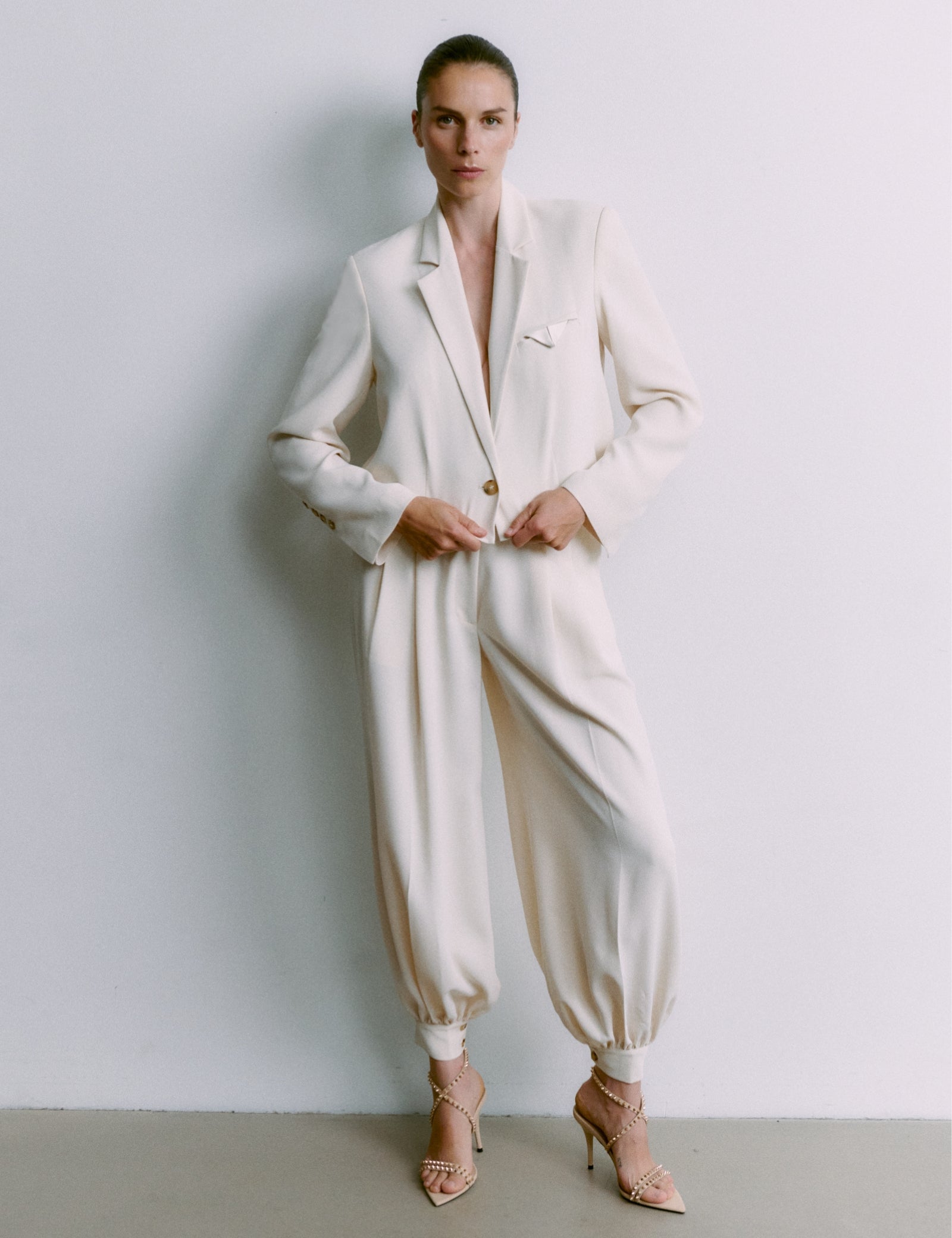 DAY Birger ét Mikkelsen Edie - Classic Gabardine Blazer 01002 Ivory Shade