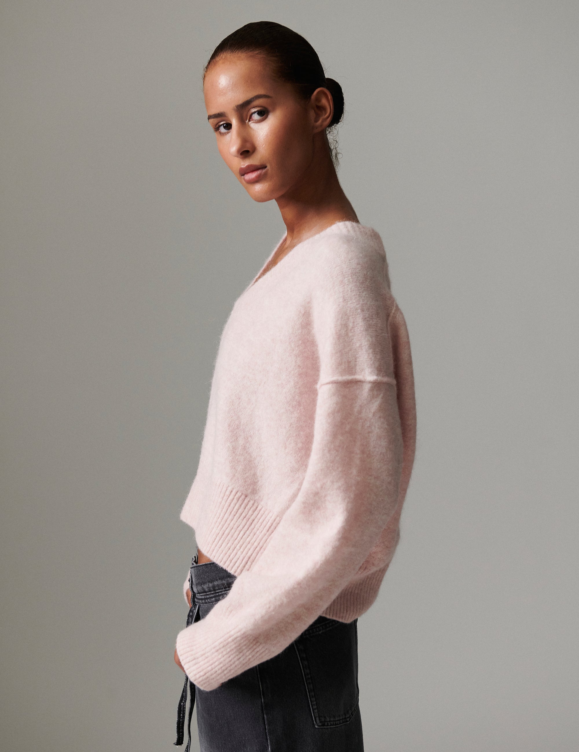 DAY Birger ét Mikkelsen Elezi - Cozy Days Sweater 132806 PINK LADY