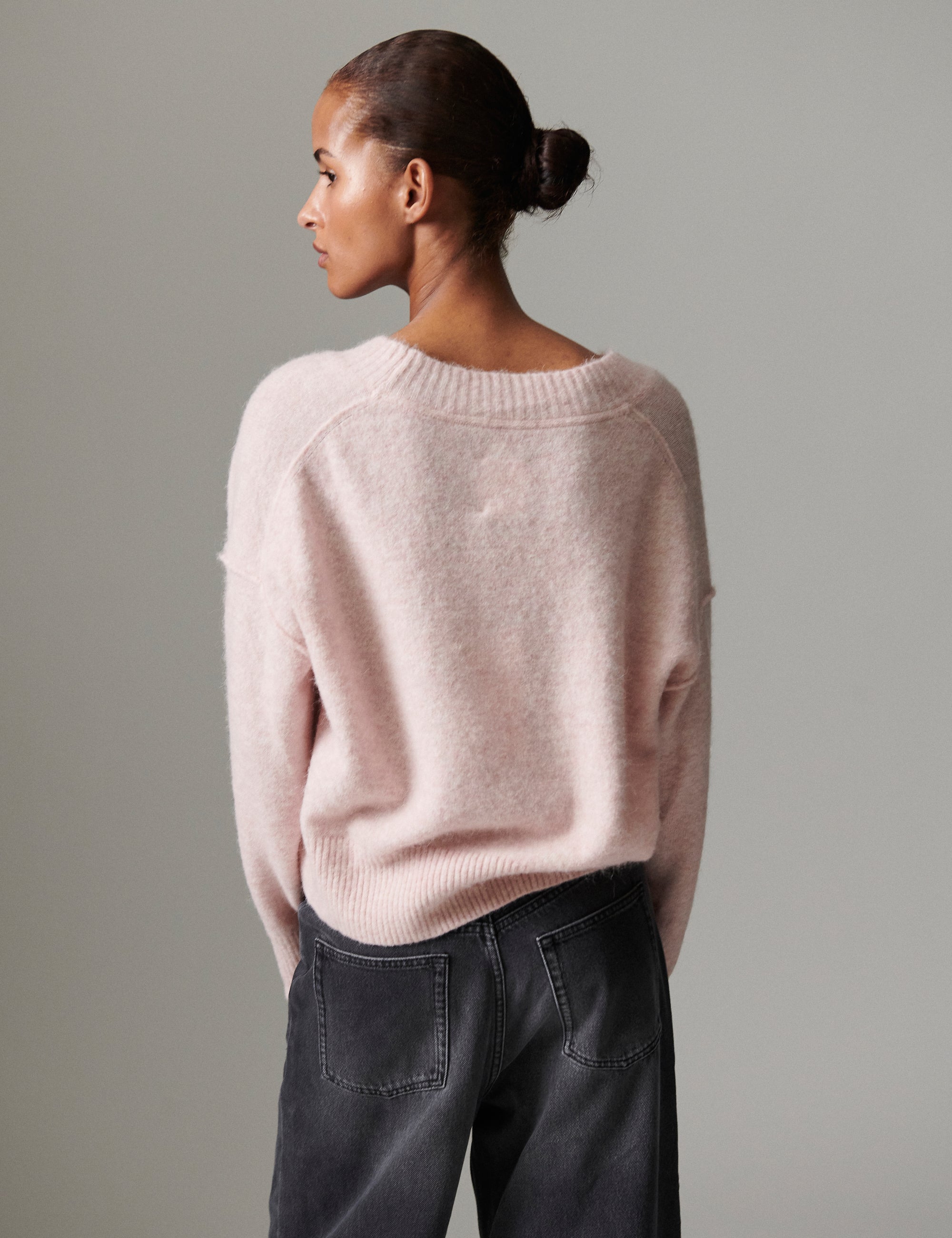 DAY Birger ét Mikkelsen Elezi - Cozy Days Sweater 132806 PINK LADY