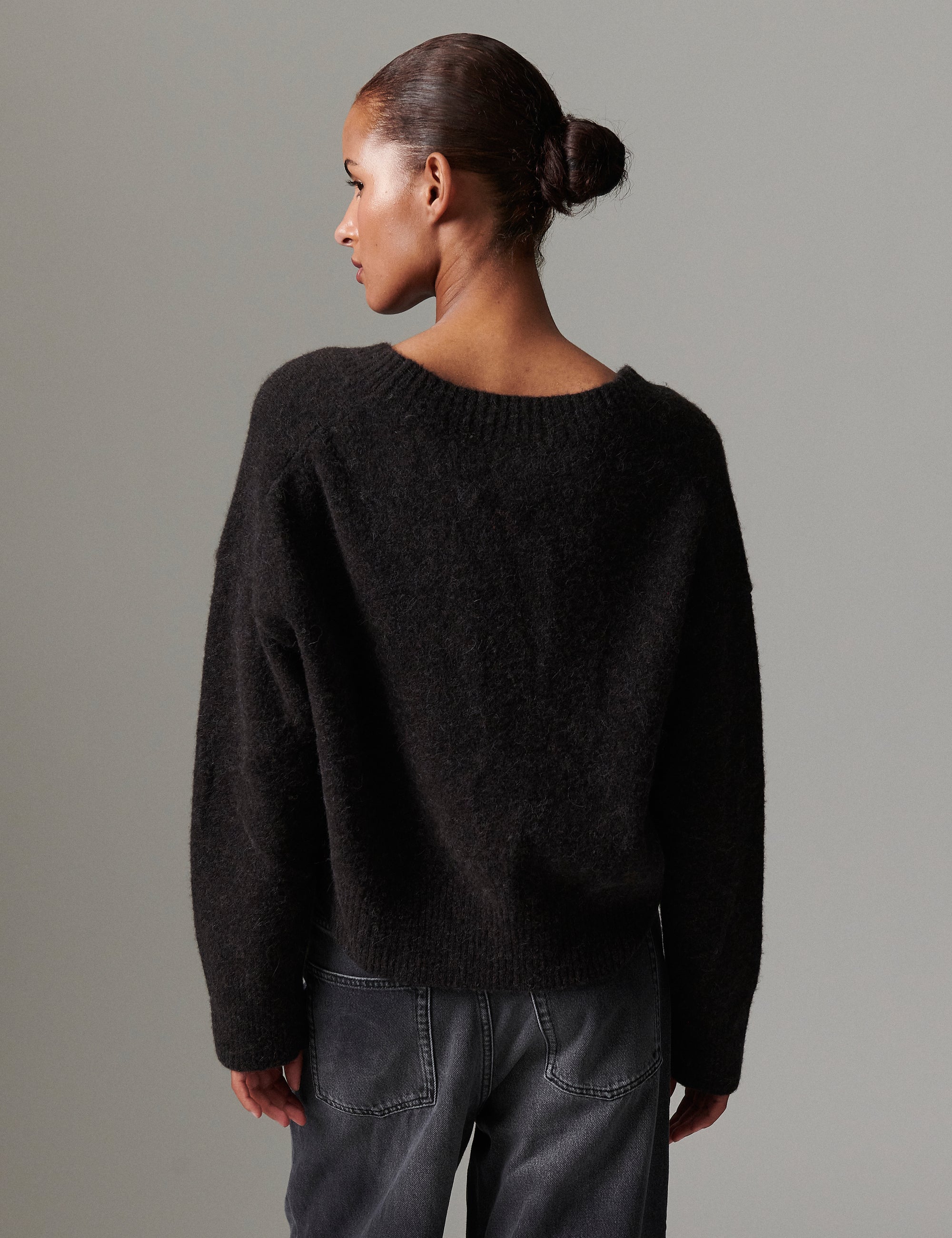 DAY Birger ét Mikkelsen Elezi - Cozy Days Sweater 191103 ESPRESSO