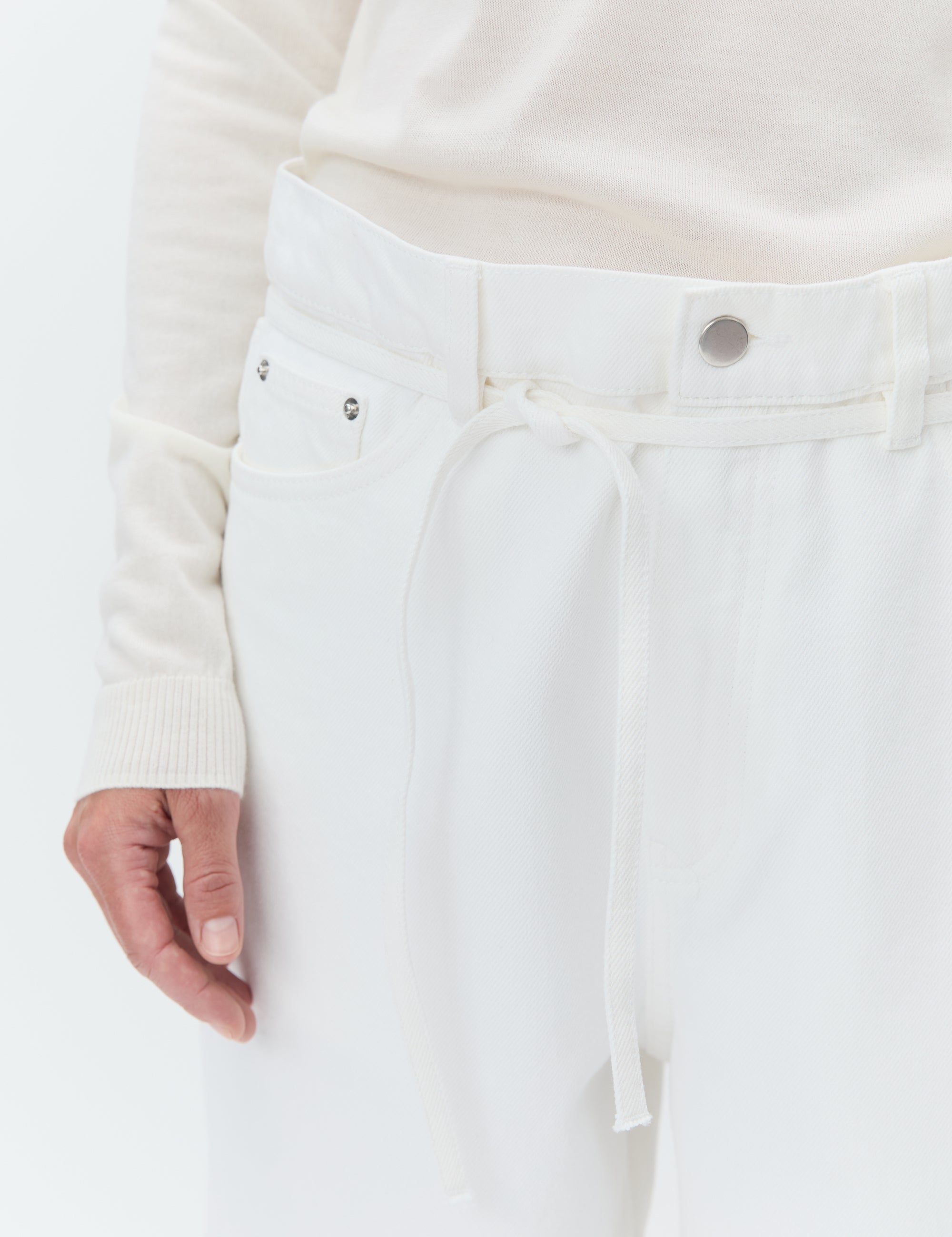 DAY Birger ét Mikkelsen Elijah - Winter White Denim Jeans 110601 BRIGHT WHITE