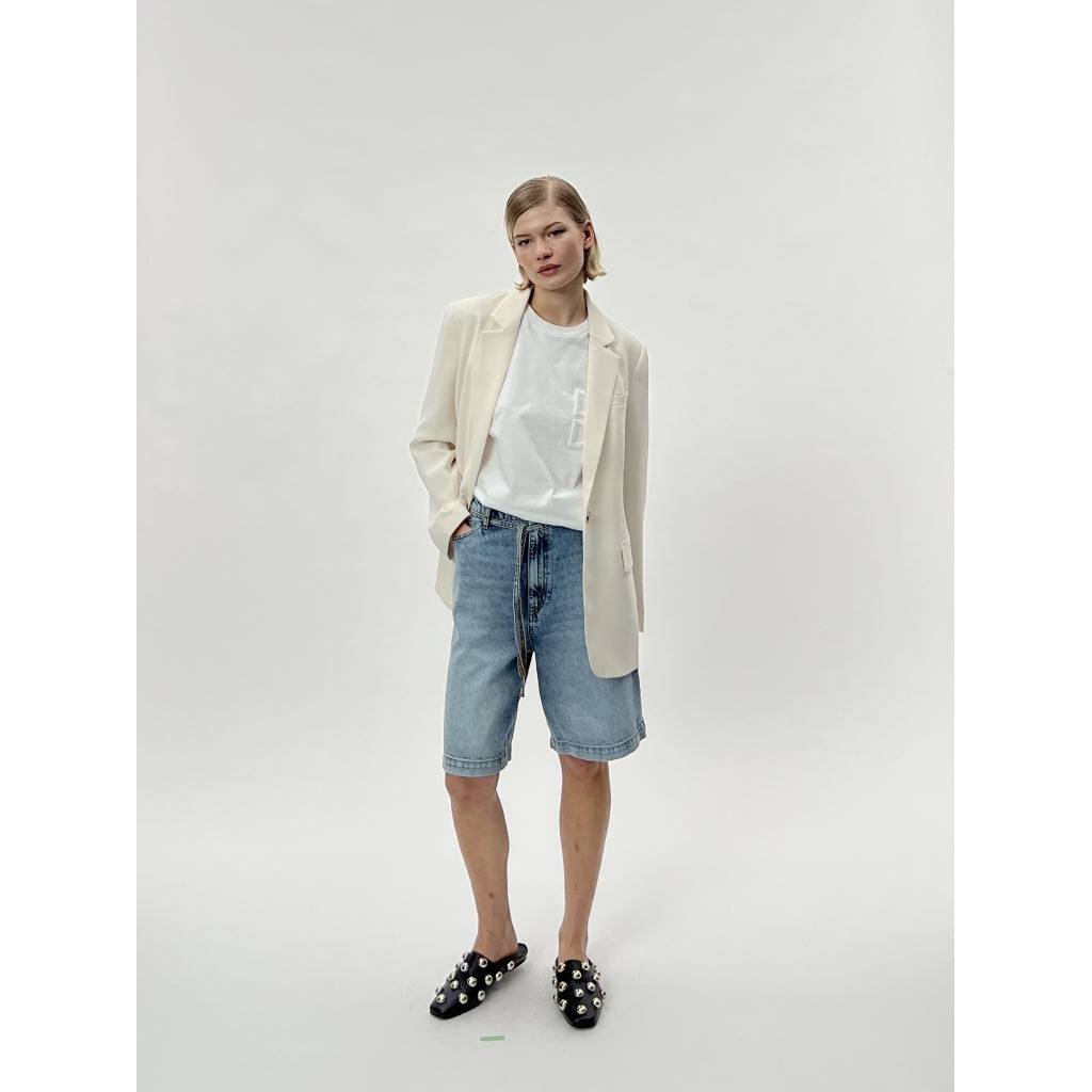 DAY Birger ét Mikkelsen Elijah Shorts – Blue Soft Denim Shorts 500005 LIGHT BLUE