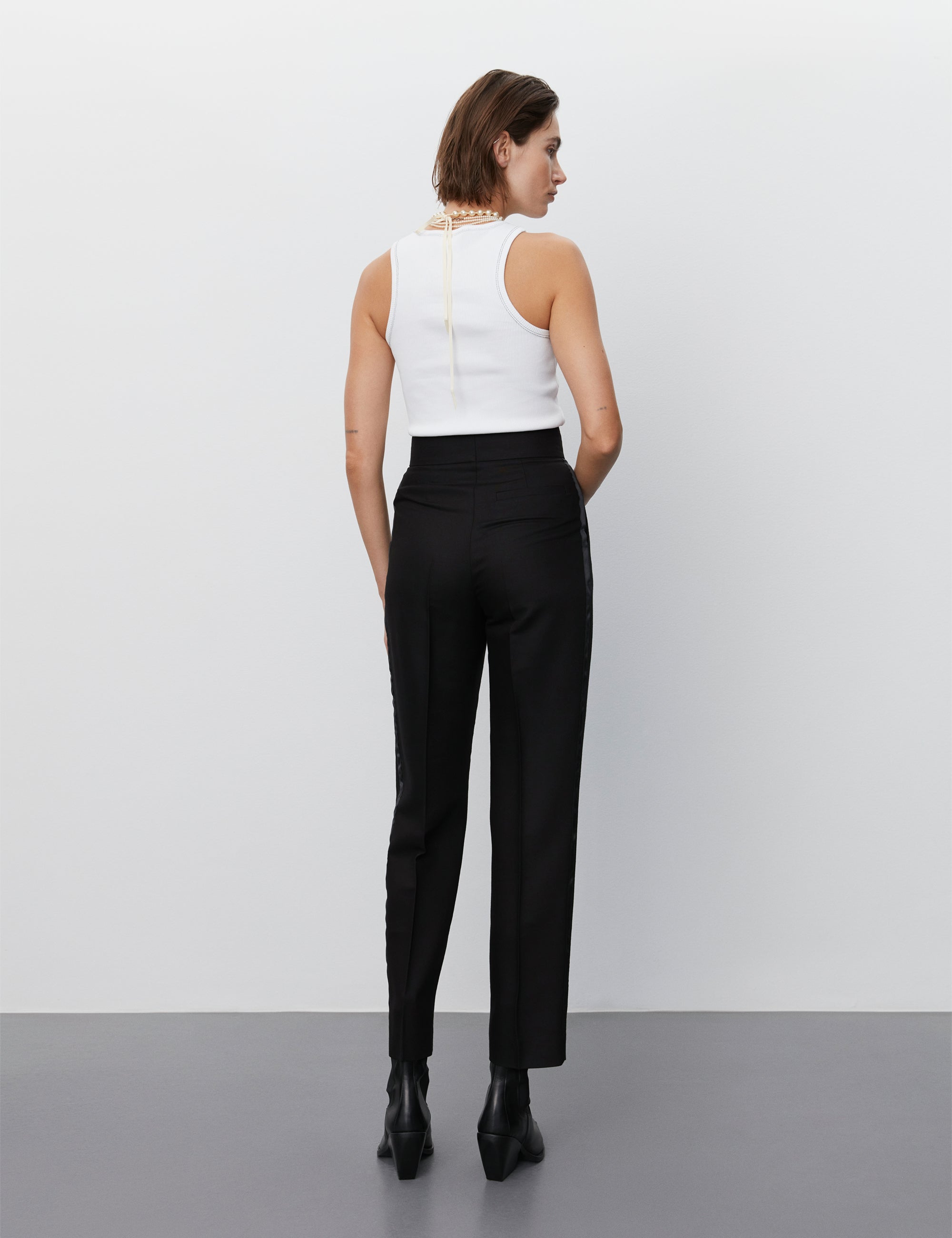 DAY Birger ét Mikkelsen Elliot - Delicate Wool Twill Bukser 190303 Black