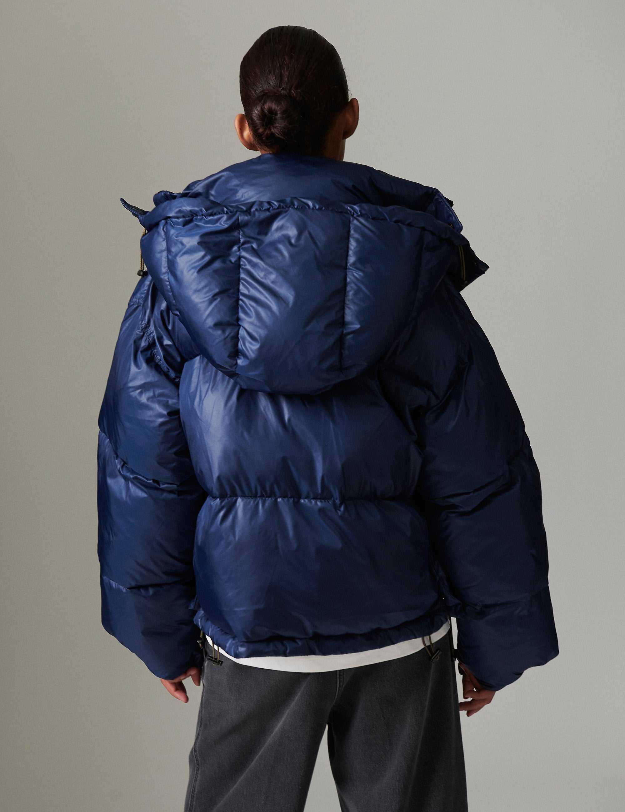 DAY Birger ét Mikkelsen Emmett - Vinyl Puff Coats & Jackets 194020 DARK SAPPHIRE.