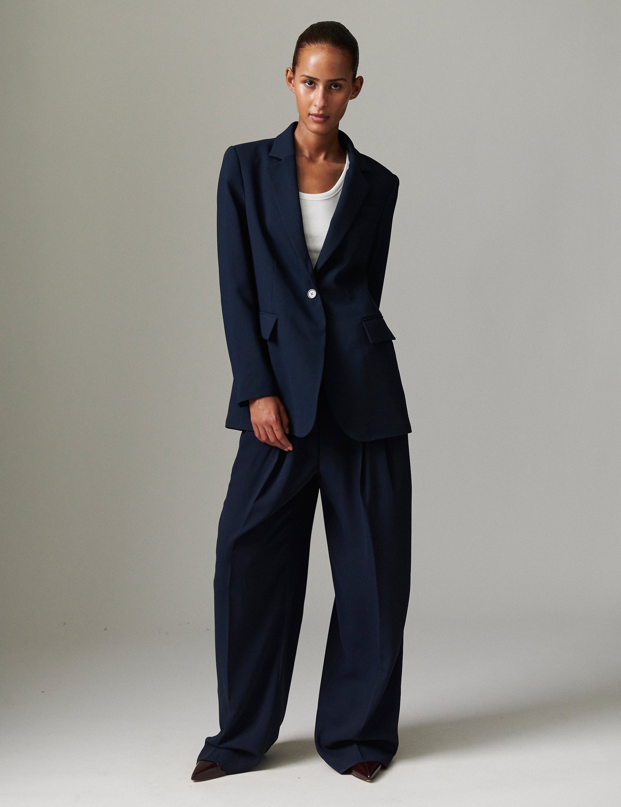 DAY Birger ét Mikkelsen Enzo - Classic Gabardine Bukser 194020 DARK SAPPHIRE.