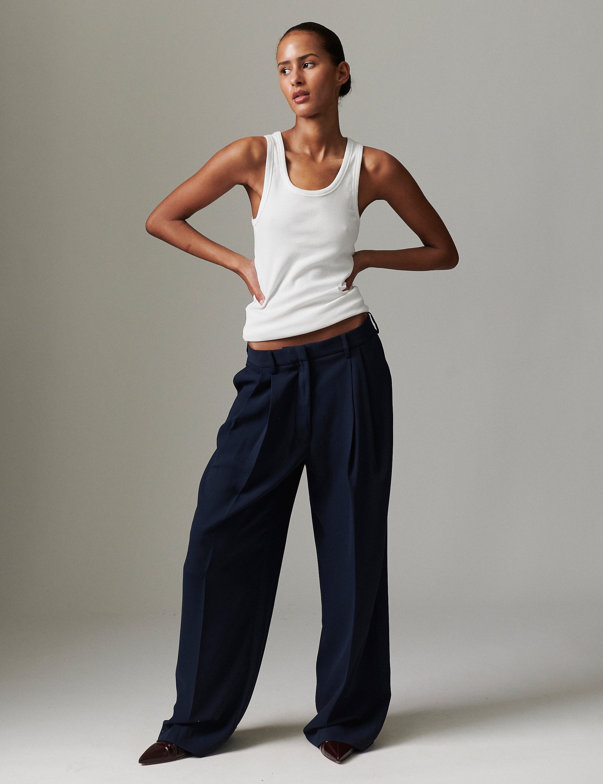 DAY Birger ét Mikkelsen Enzo - Classic Gabardine Bukser 194020 DARK SAPPHIRE.