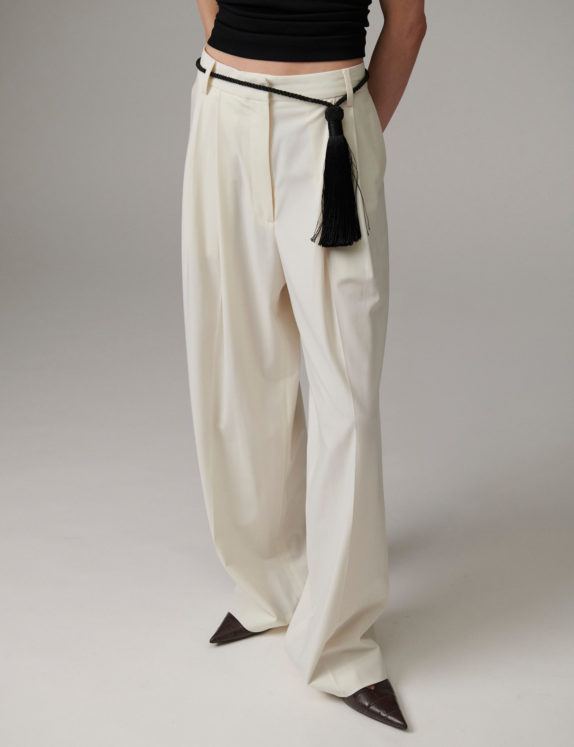 DAY Birger ét Mikkelsen Enzo - Classic Gabardine - Bukser Bukser 01002 Ivory Shade