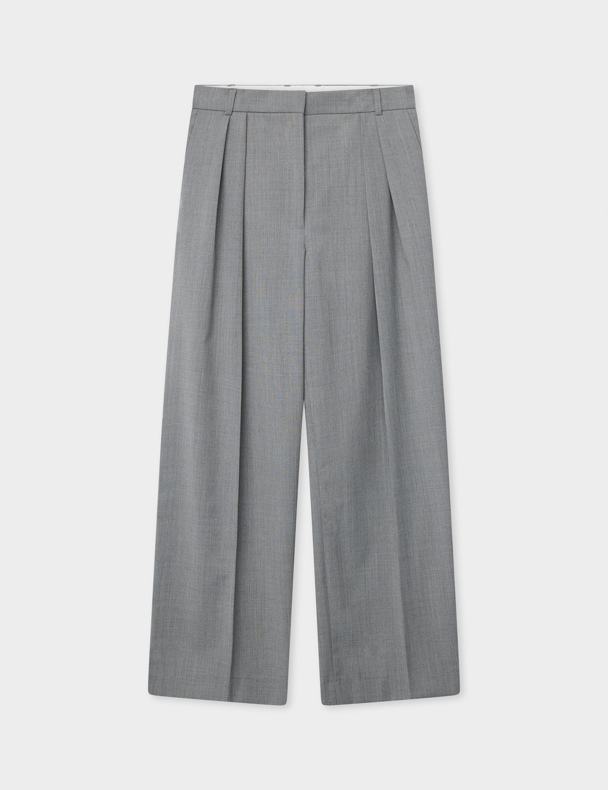 DAY Birger ét Mikkelsen Enzo - Classic Wool Blend Pants 500006 MEDIUM GREY MELANGE