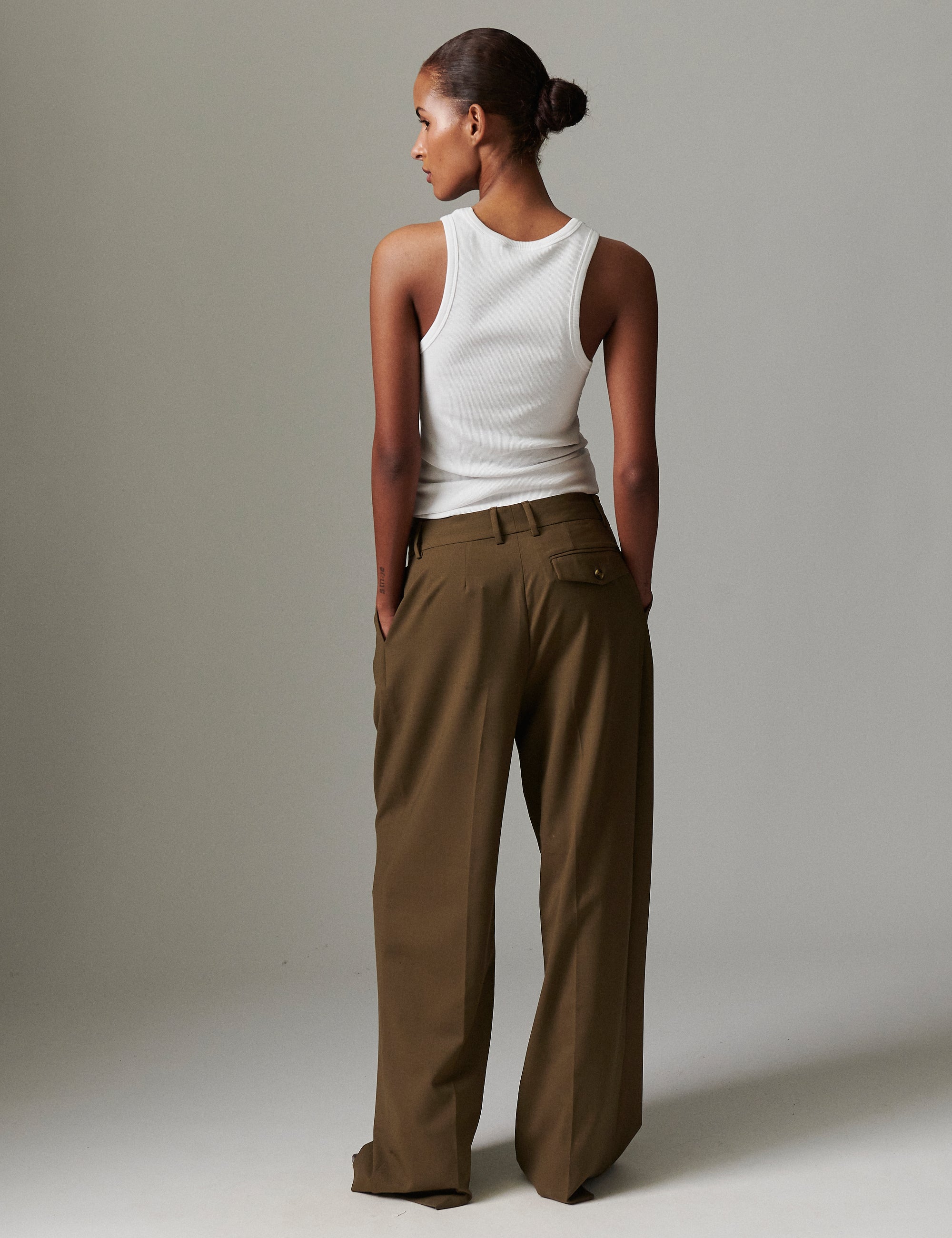 DAY Birger ét Mikkelsen Enzo - Light Wool Blend Pants 180820 CAPERS