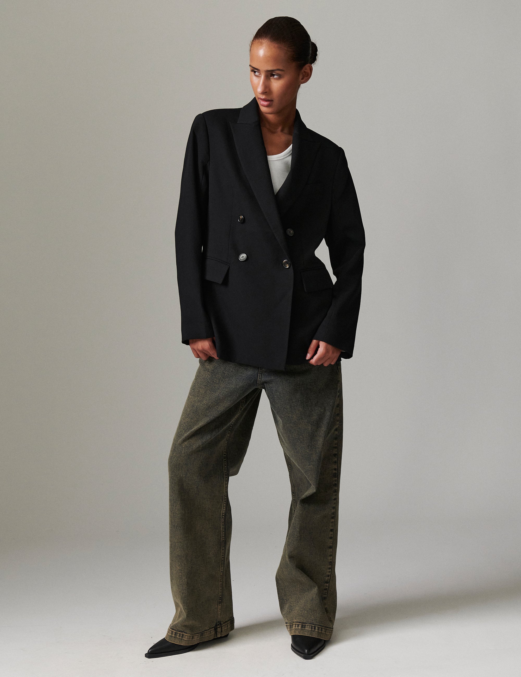 DAY Birger ét Mikkelsen Ester - Classic Gabardine Blazer 190303 Black