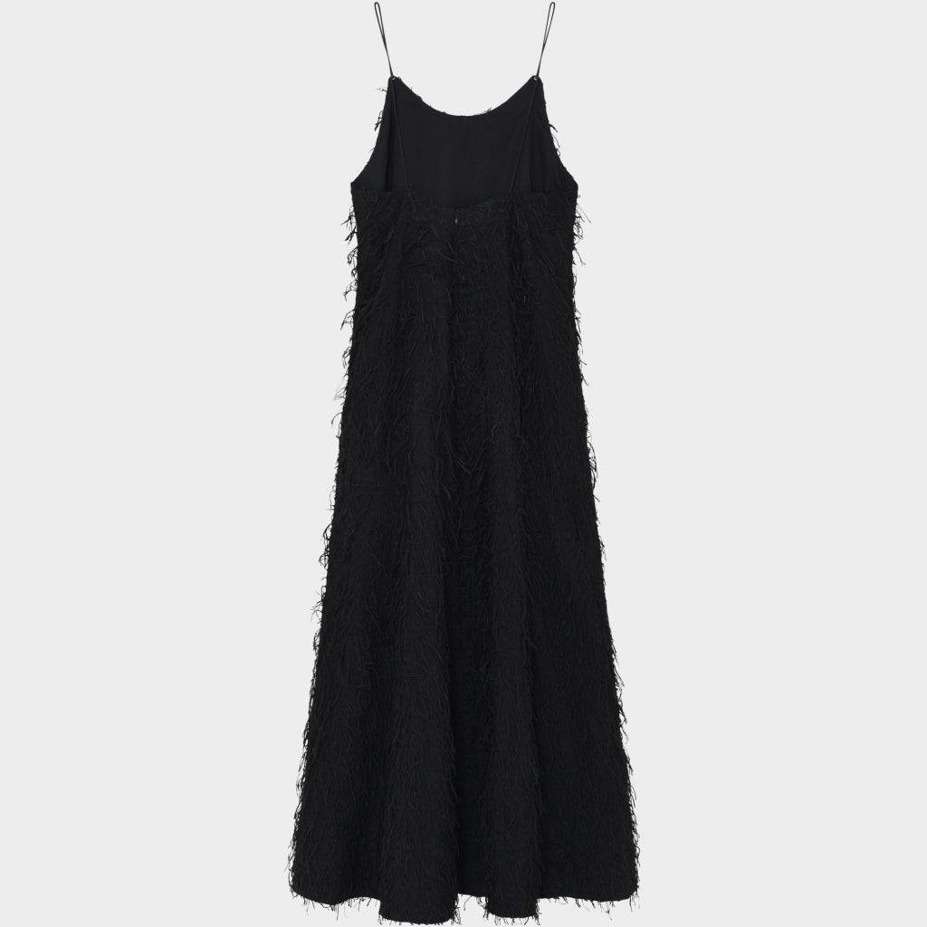 DAY Birger ét Mikkelsen Flio - Dobby Fringe Kjole 190303 Black