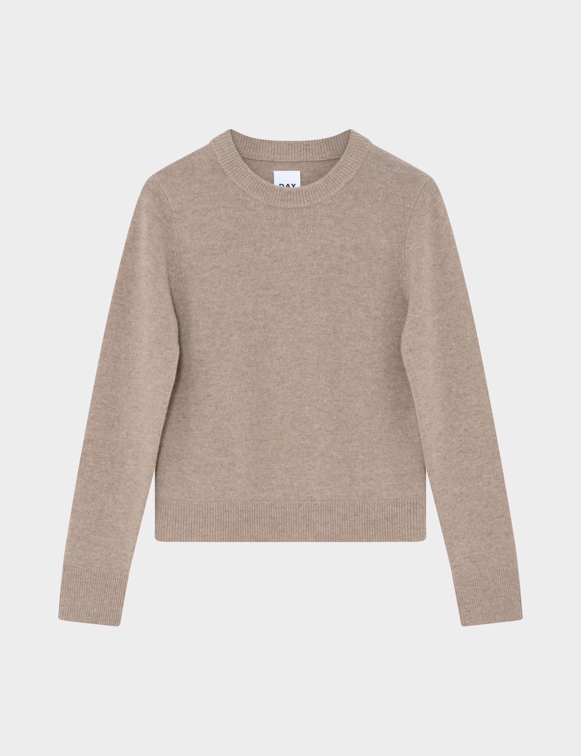 DAY Birger ét Mikkelsen Fox - Medium Soft Wool Pullover 500001 BEIGE MELANGE