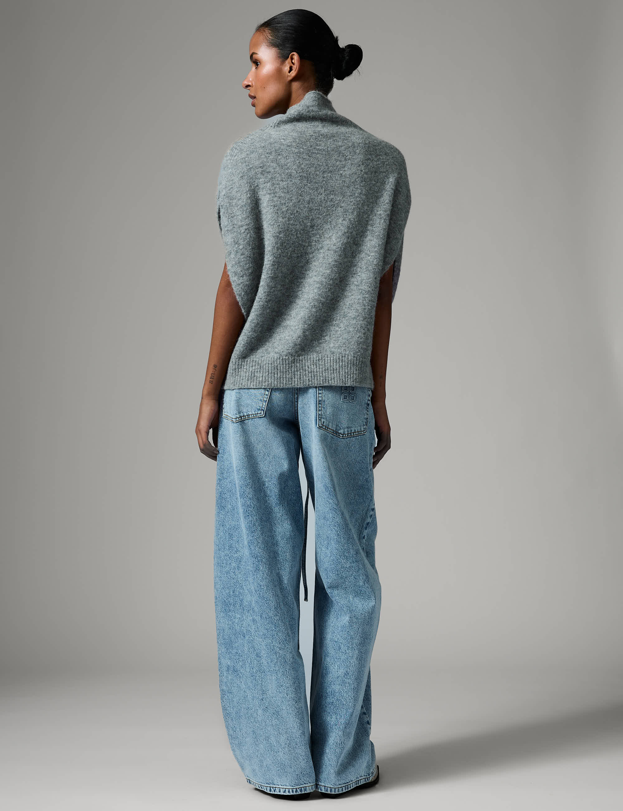 DAY Birger ét Mikkelsen Frodie - Cozy Days Vest 500056 Grey Melange